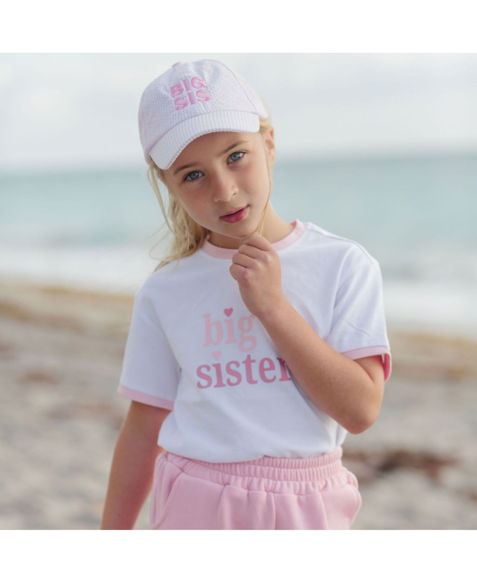 Girls' Big Sister Crewneck T-shirt - Baby, Little Kid, Big Kid — Image 4