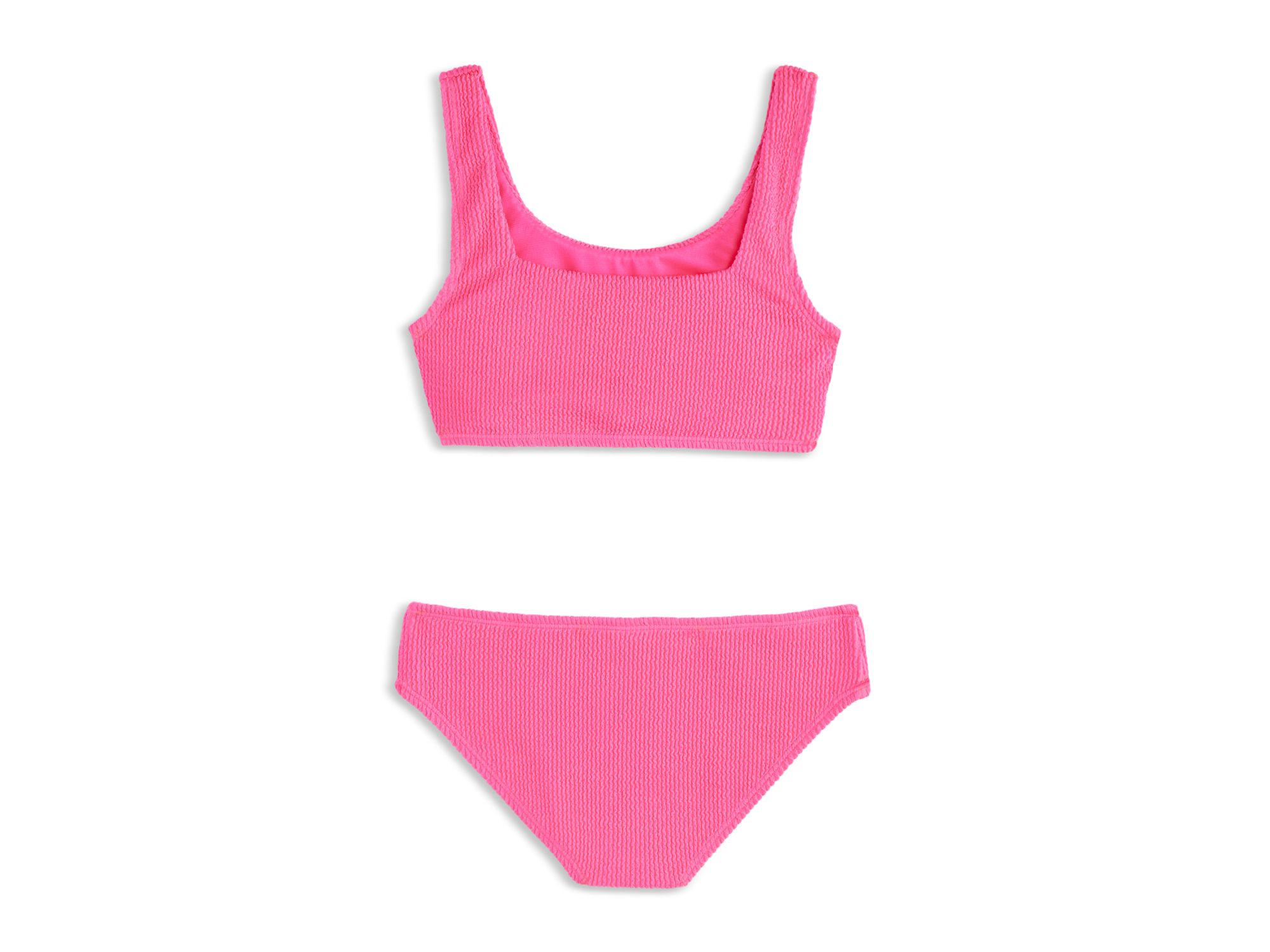 Girls' Fay Crinkle Square Neck Two Piece Swimsuit - Little Kid, Big Kid — Image 5