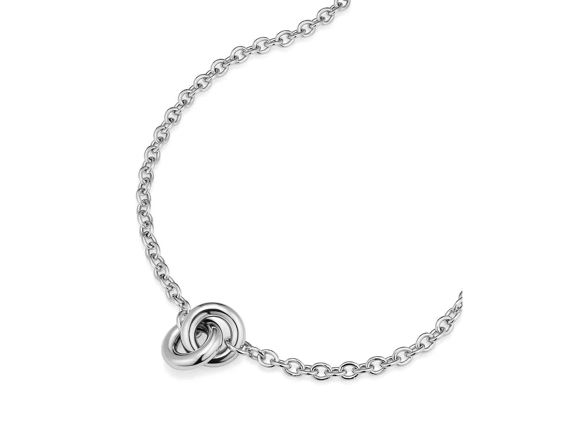 Sterling Together Pendant Necklace, 20" — Image 6