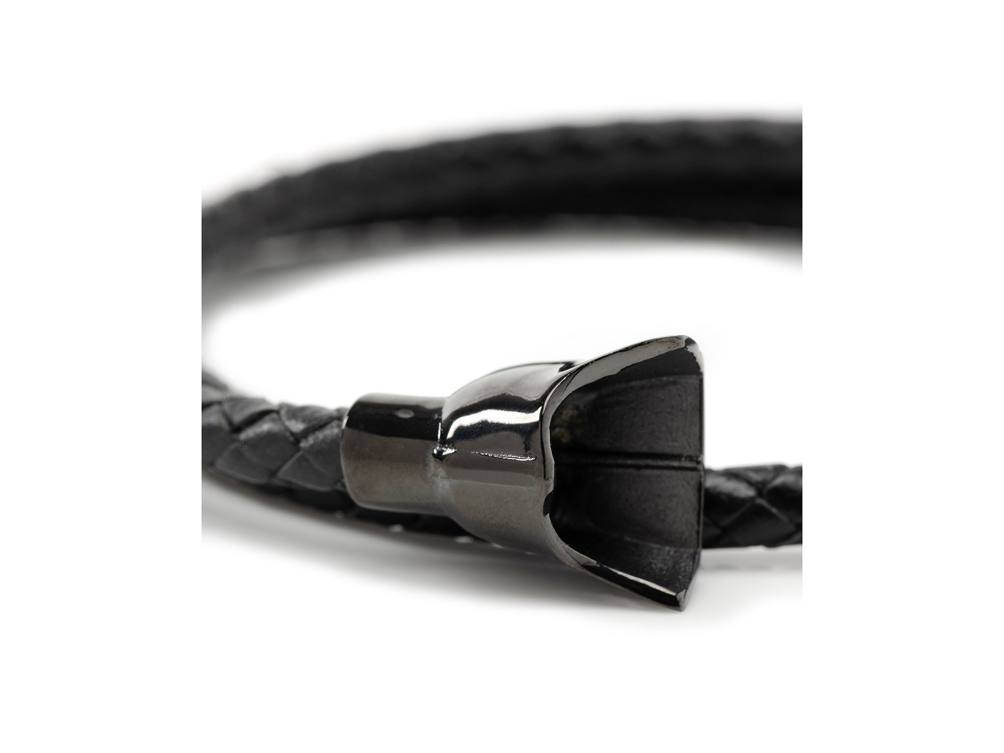 Darth Vader Helmet Double Wrap Leather Bracelet — Image 5