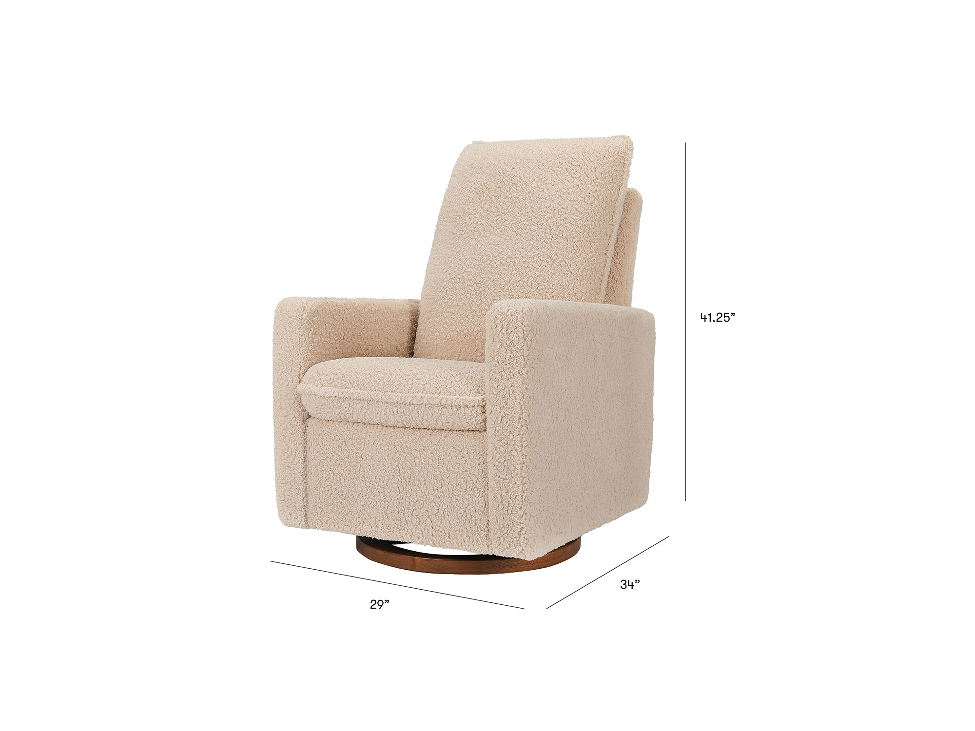 Cali Pillowback Swivel Glider — Image 9