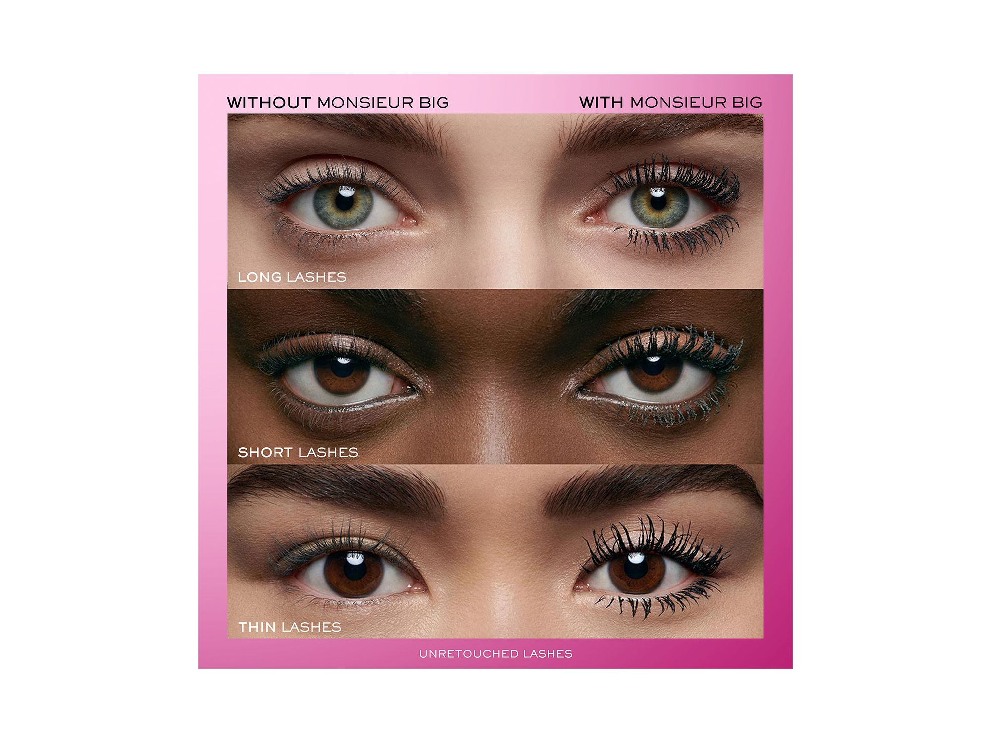 MONSIEUR BIG VOLUMIZING MASCARA, Standard 0.33 oz. — Image 6