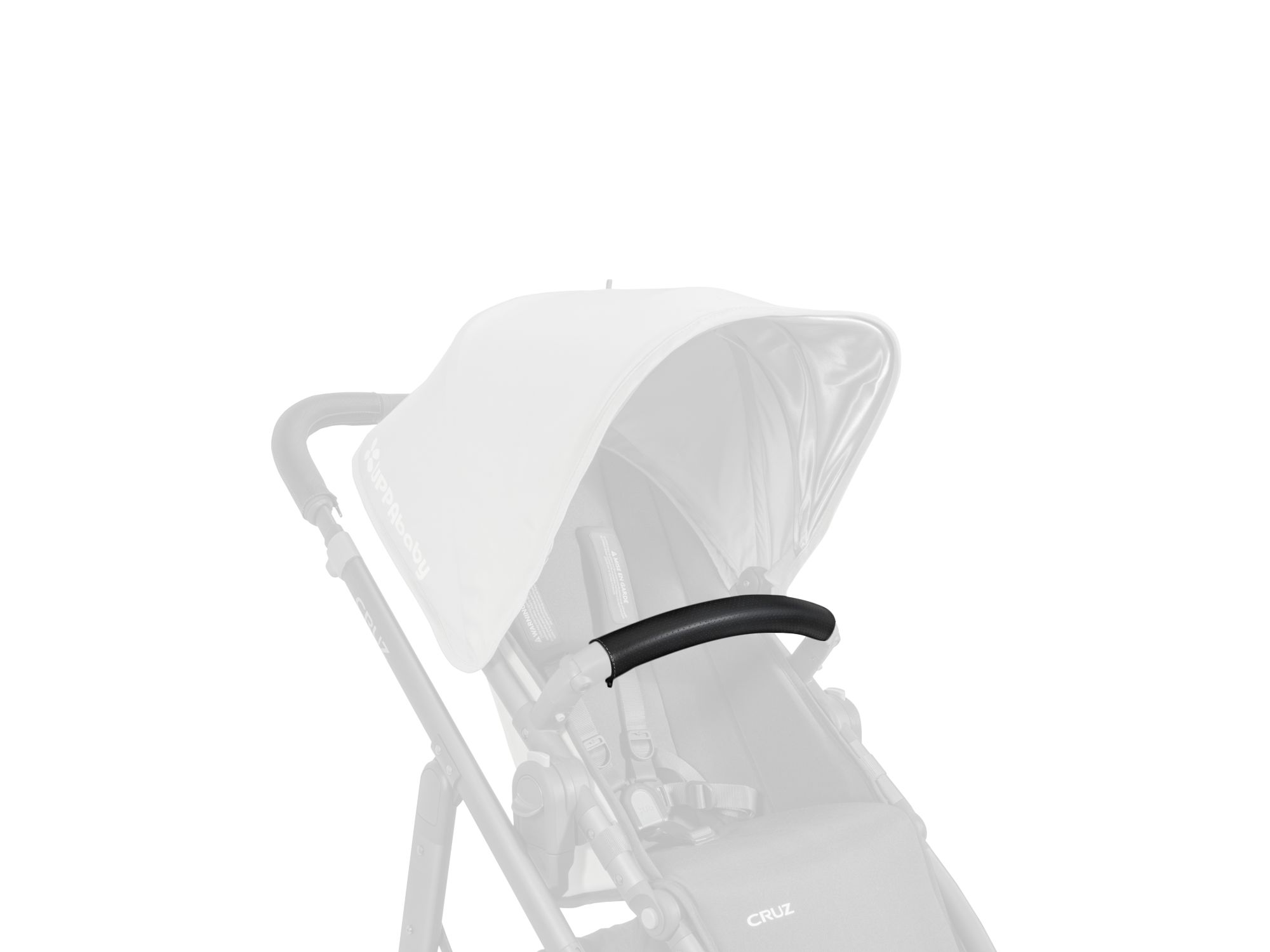 Leather Stroller Bumper Bar Cover - Image 1