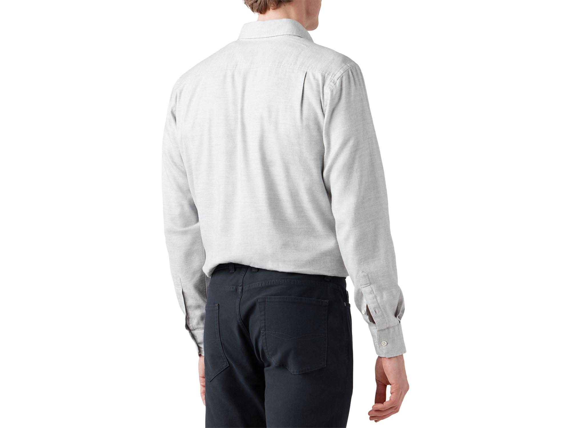 Barrhill Long Sleeve Slim Fit Shirt — Image 3