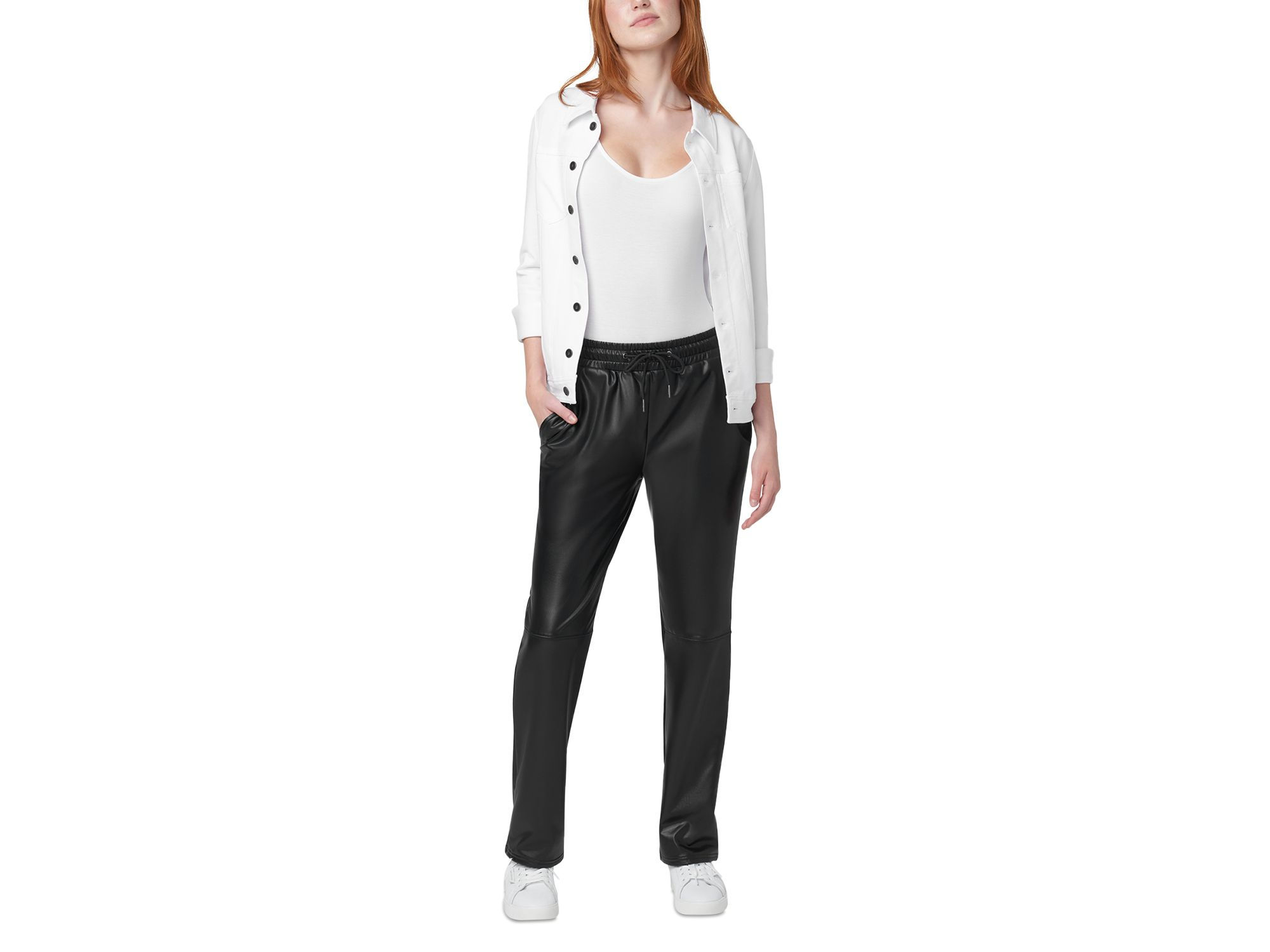 Faux Leather Pants — Image 6