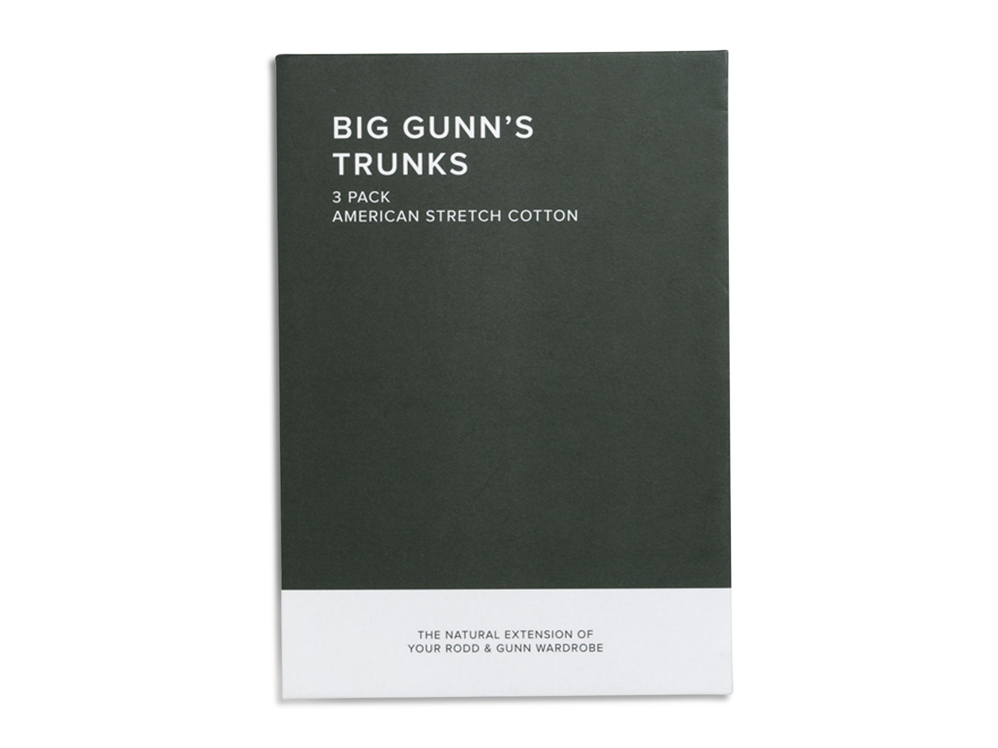 Big Gunn's Boxer Trunks, Pack of 3 — Image 3