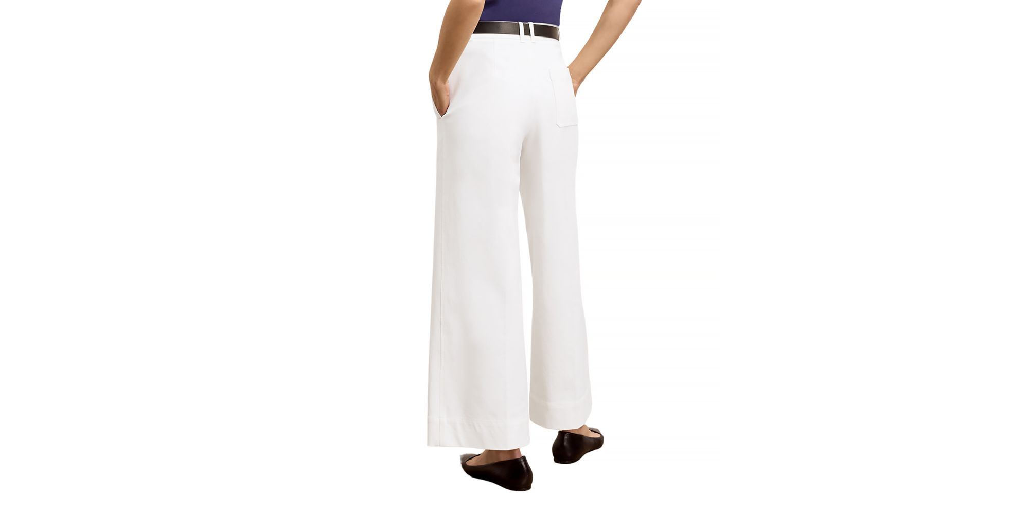 Abby Jean - Eco Better Than Denim Jeans in White Wash — Image 5