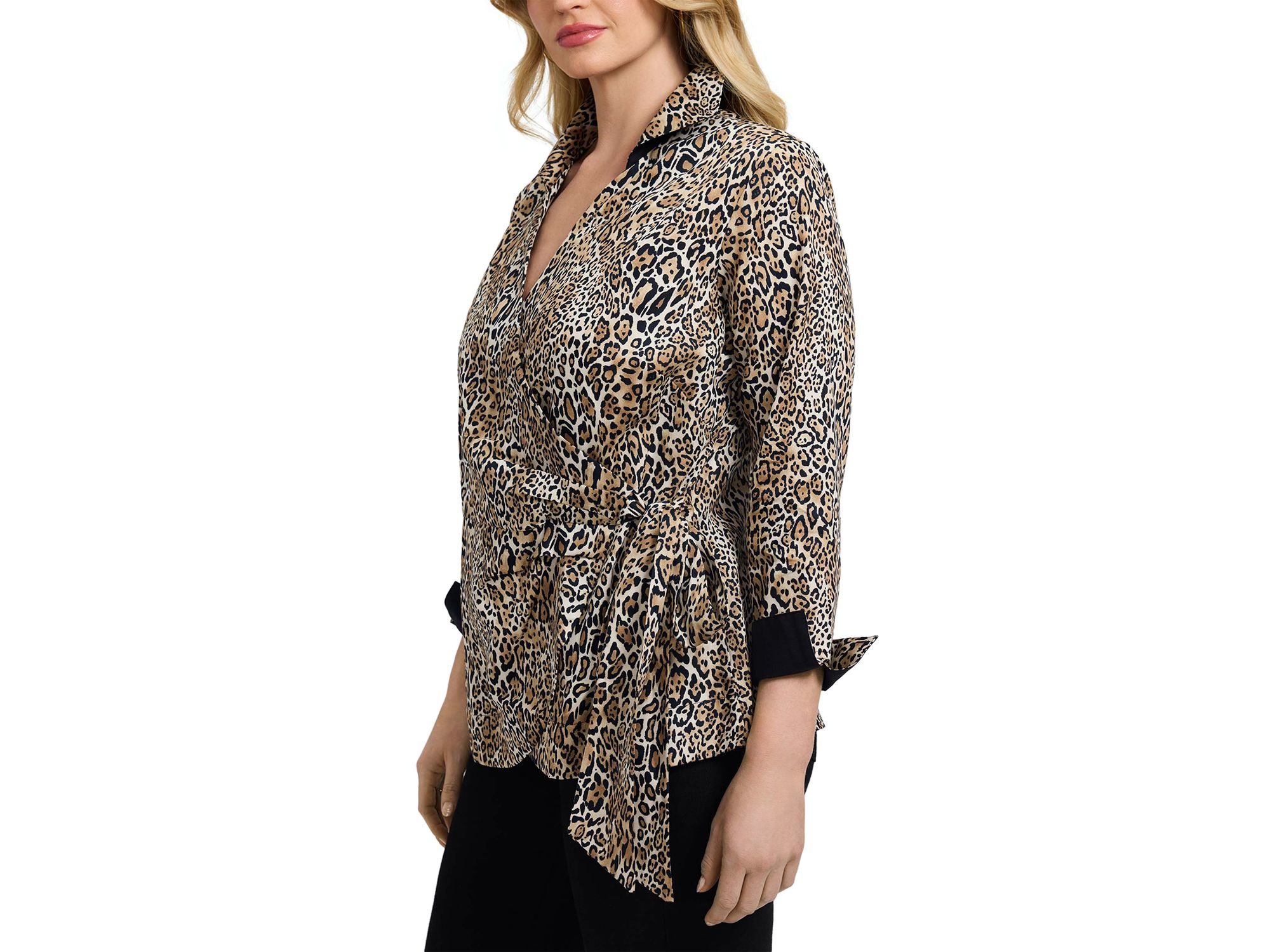 Salina Animal Print Blouse — Image 4