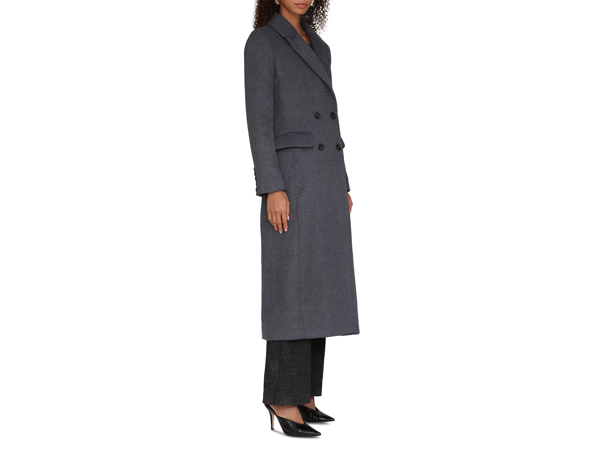 Tailored Double Breasted Coat — Image 7