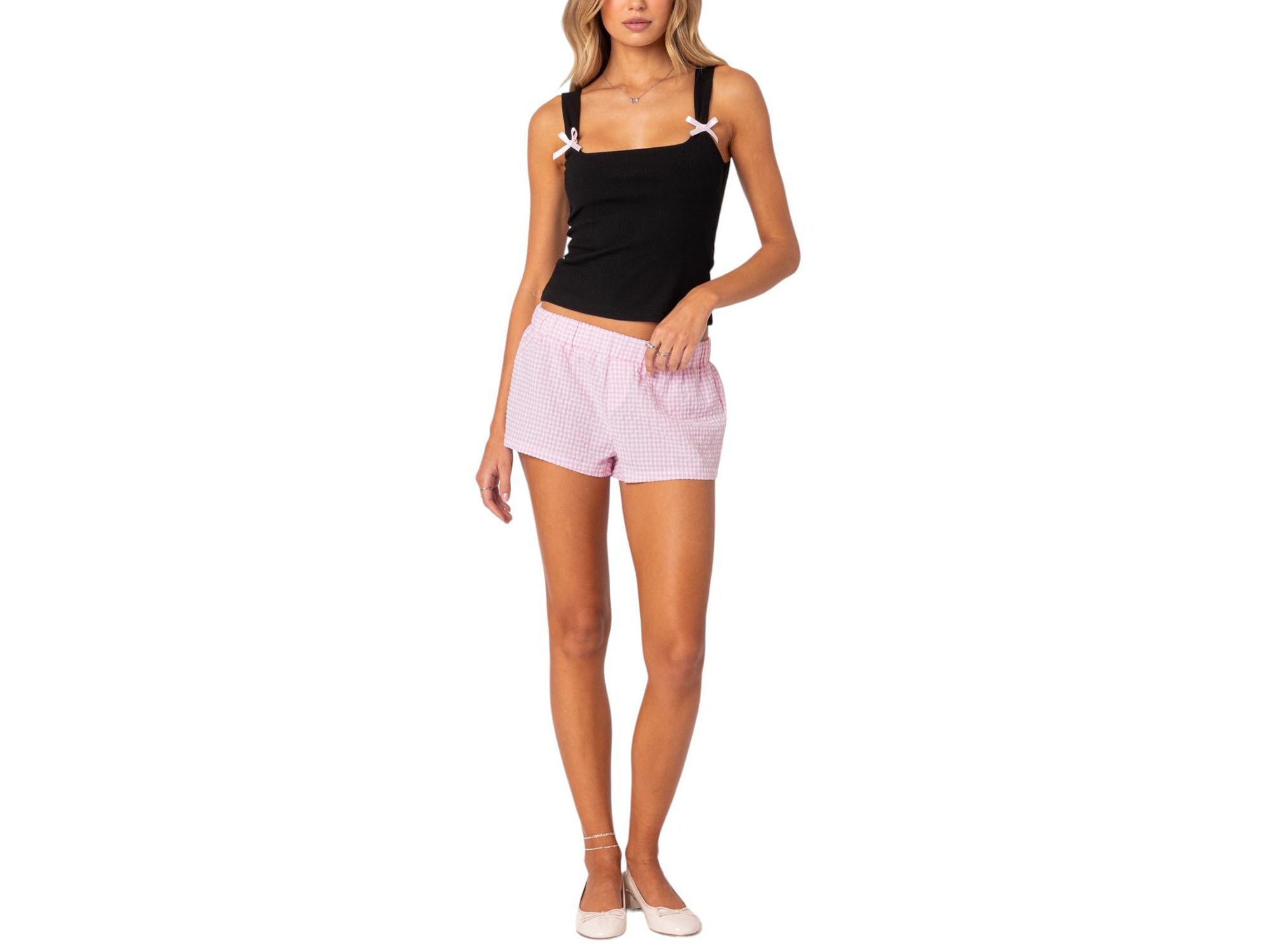 Lola Ribbed Tank Top — Image 5