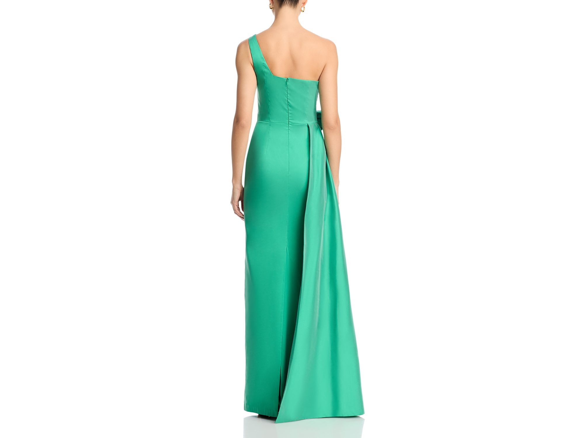 Taffeta One Shoulder Gown — Image 4
