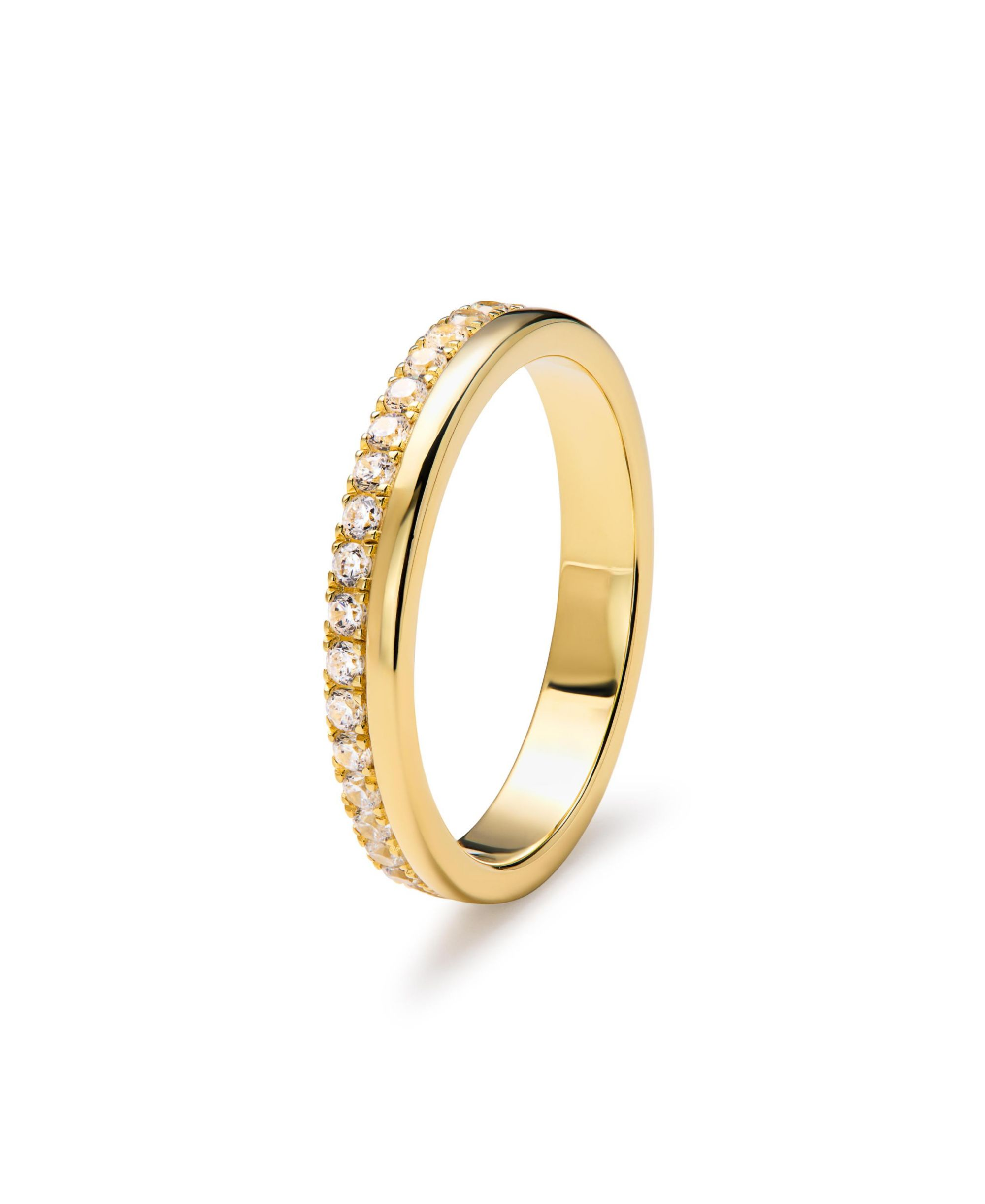 Gold Band Ring - Celine Double — Image 4