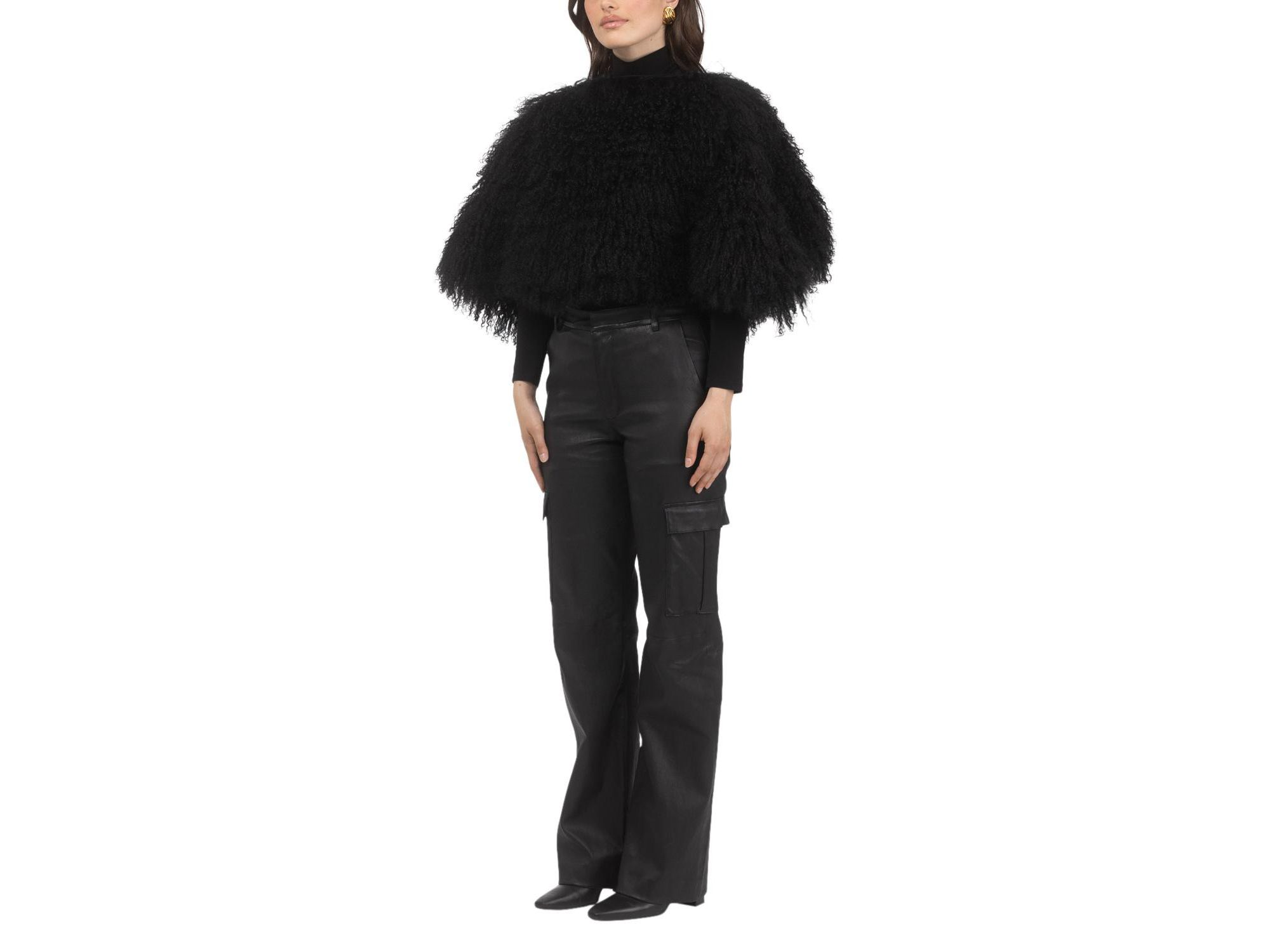Select Mongolian Lamb Shawl — Image 4
