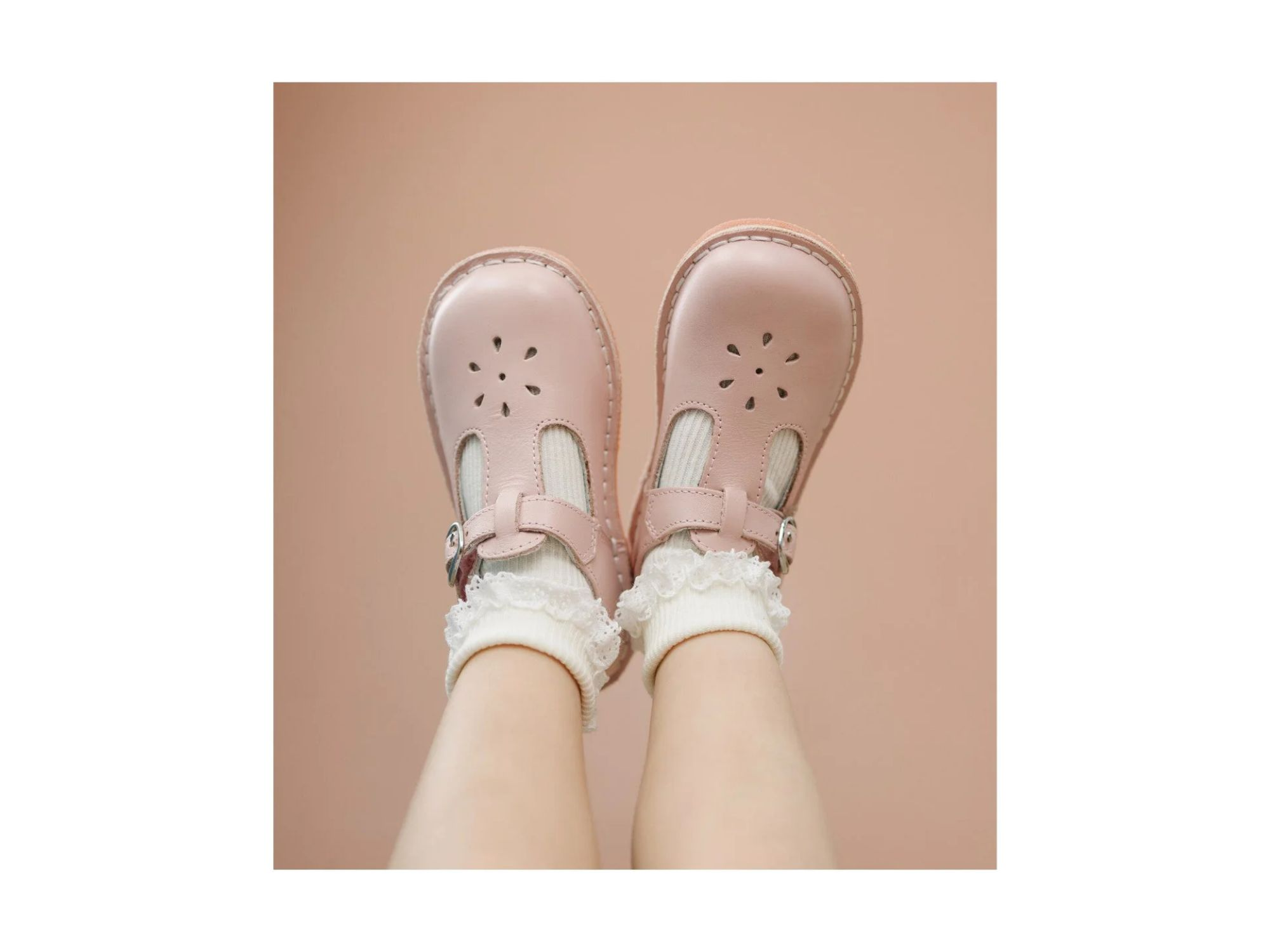 Girls' Joy Classic Leather T-Strap Mary Jane - Toddler, Little Kid, Big Kid — Image 3