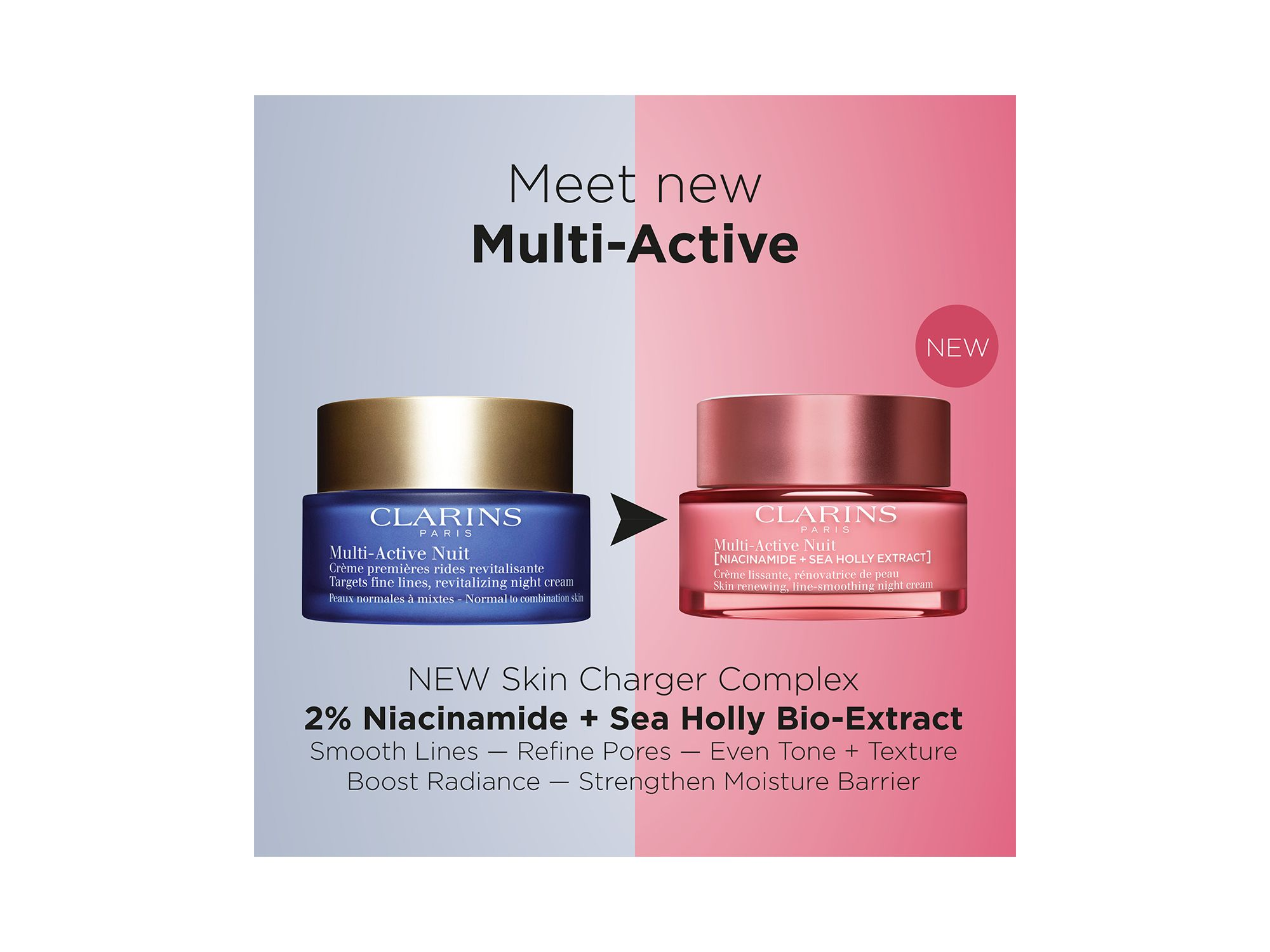 Multi Active Night Moisturizer for Lines, Pores & Glow with Niacinamide 1.7 oz. — Image 8