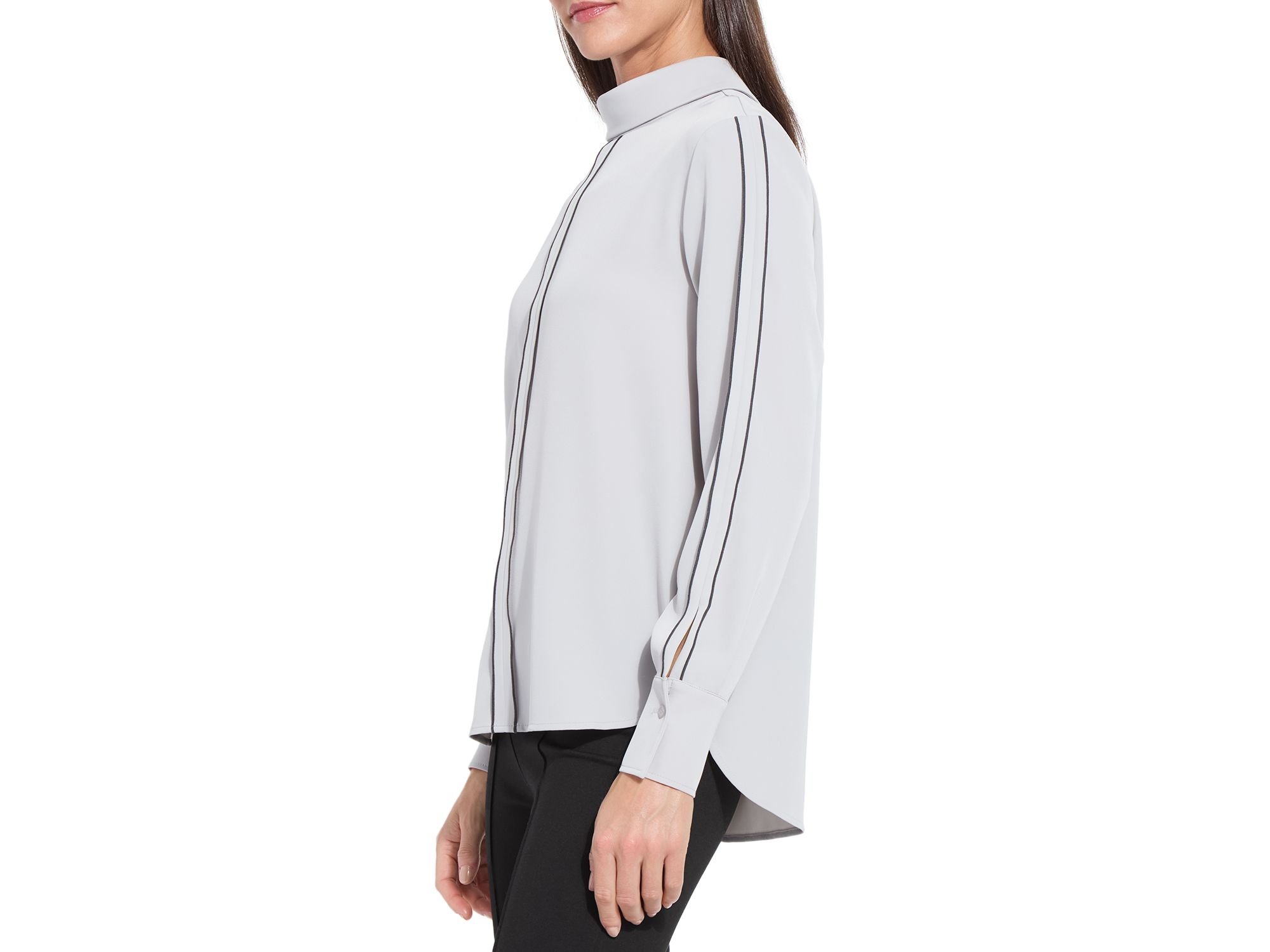 Lizandra Reverse Collar Top — Image 3