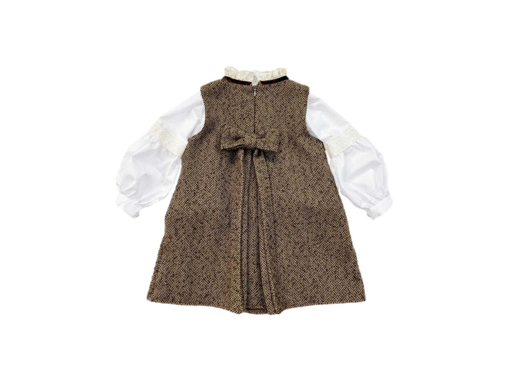 Girls' Herringbone Dress and Blouse Set - Baby, Little Kid, Big Kid — Image 5
