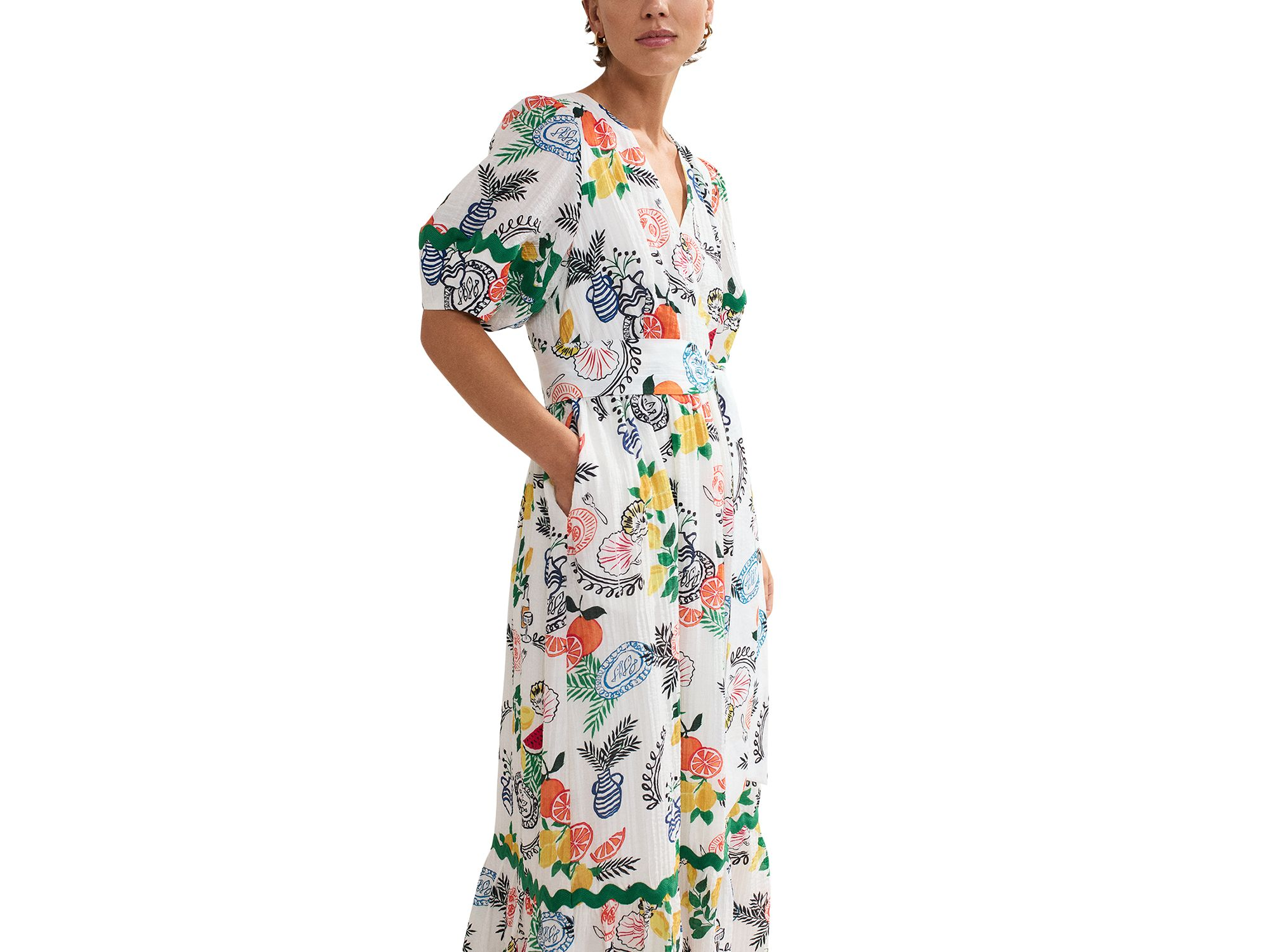 Rochella Wrap Dress — Image 6