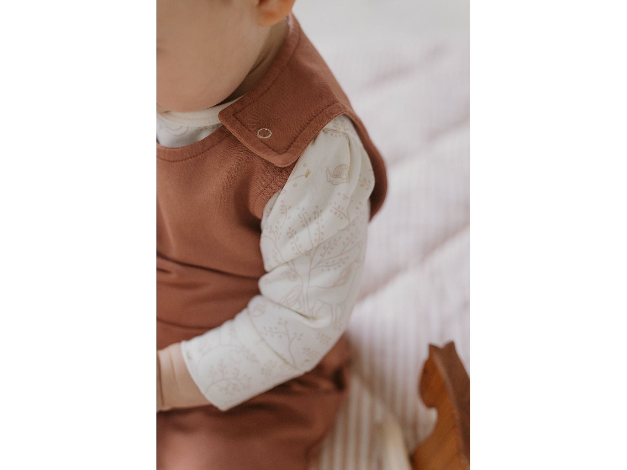 Unisex French Terry Overalls - Baby — Image 4