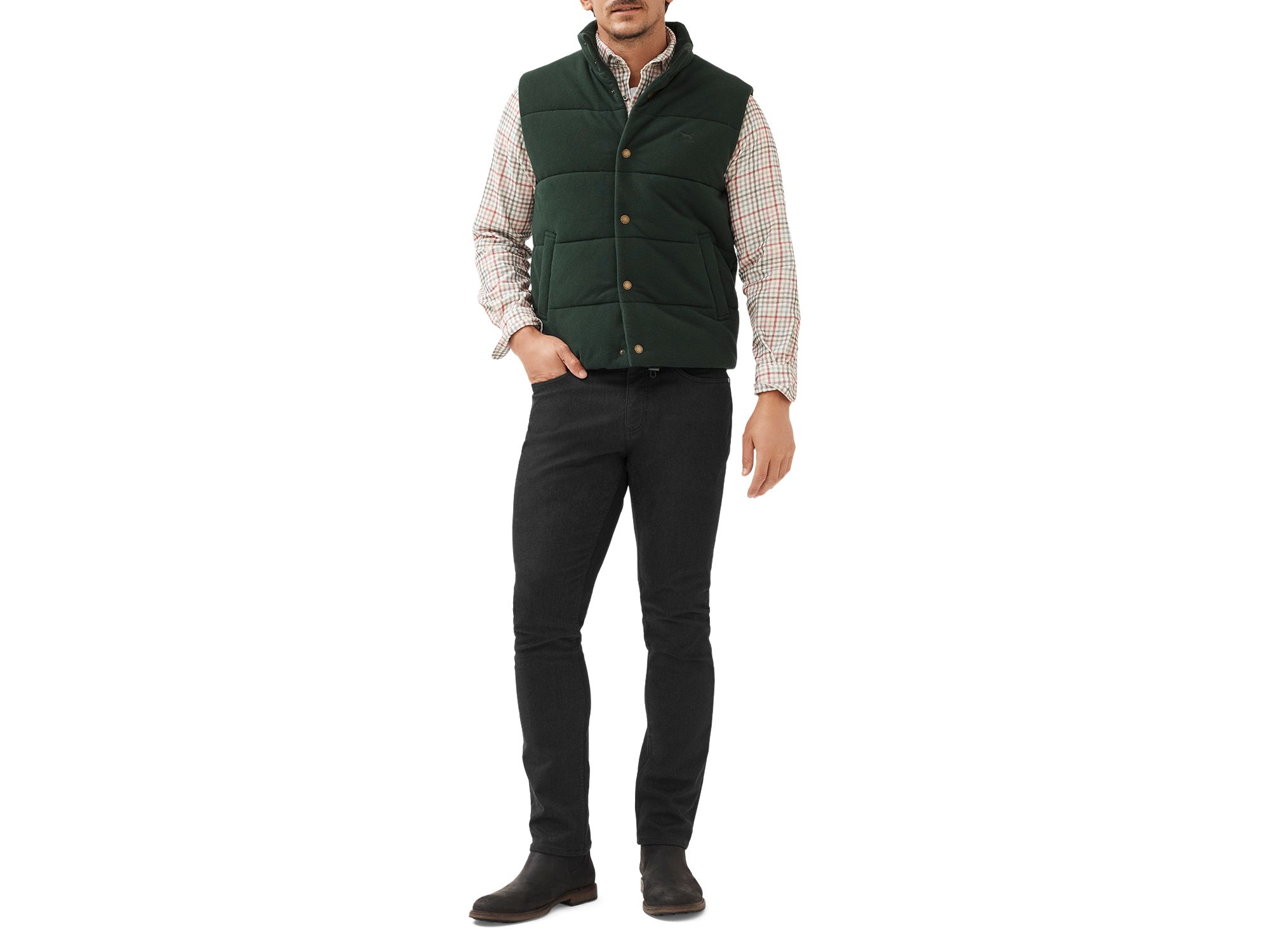 Lake Ferry Quilted Vest — Image 3