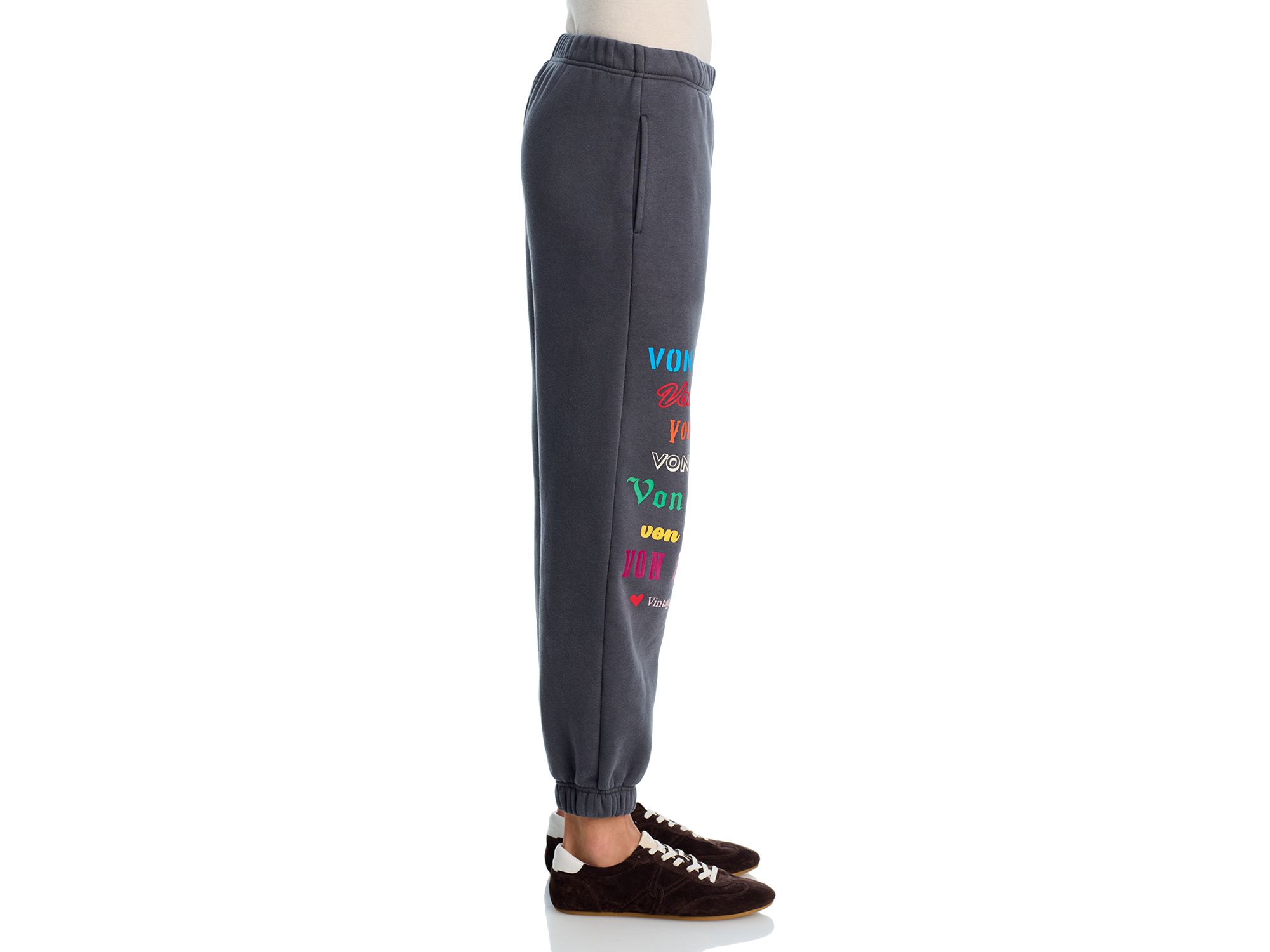 x Von Dutch Embroidered Fleece Joggers — Image 6