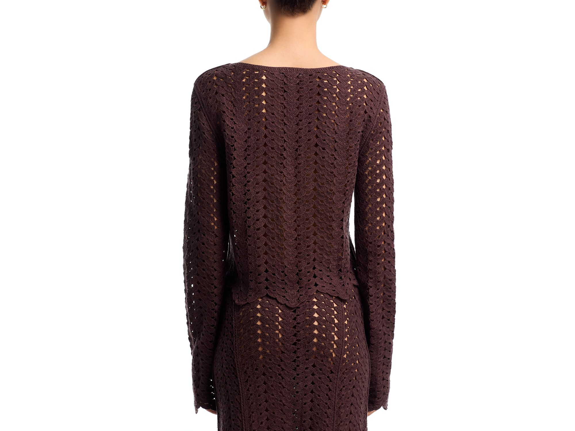 Crochet Top & Crochet Midi Skirt - Exclusive — Image 4