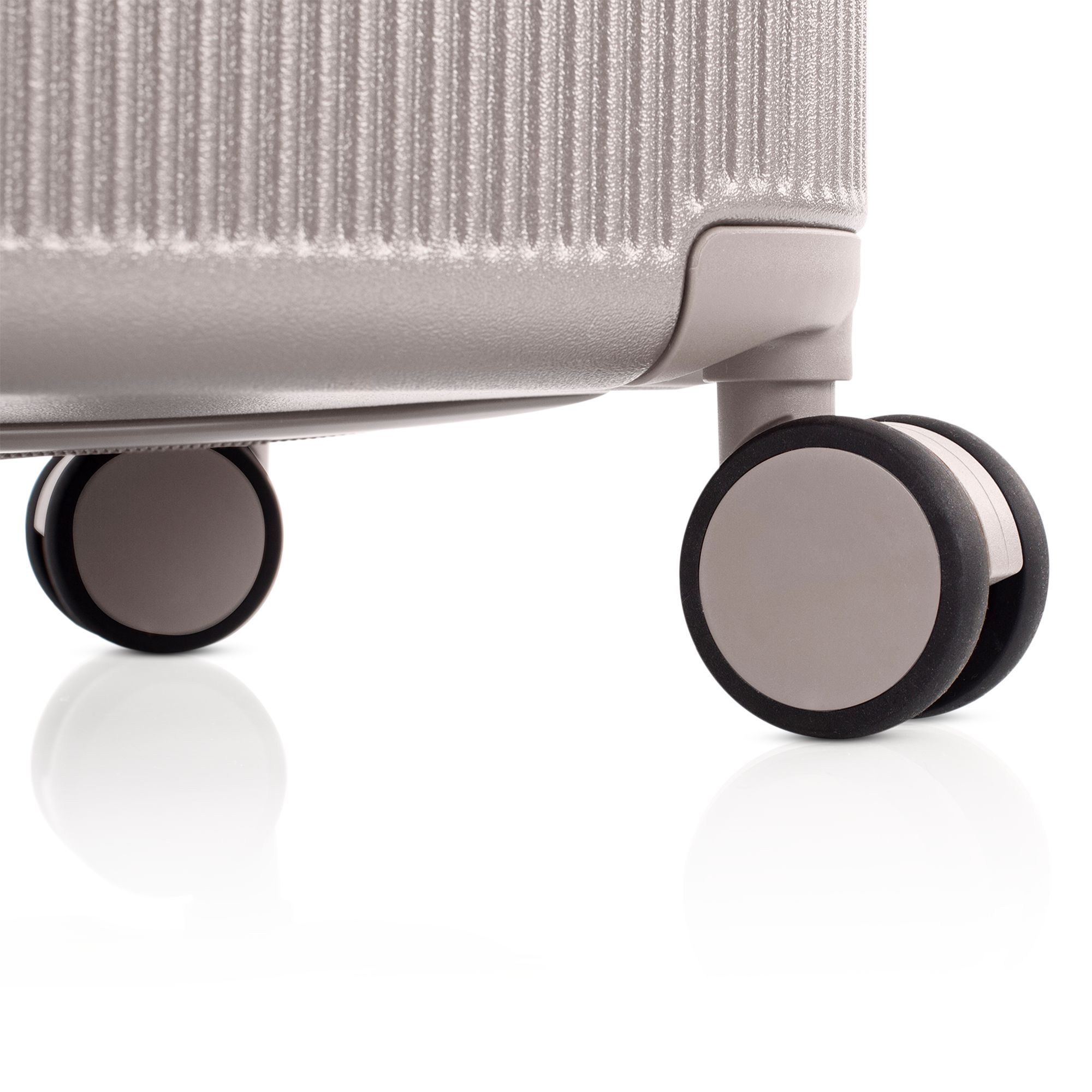 Earth Tones Large Upright Expandable Spinner Suitcase — Image 5