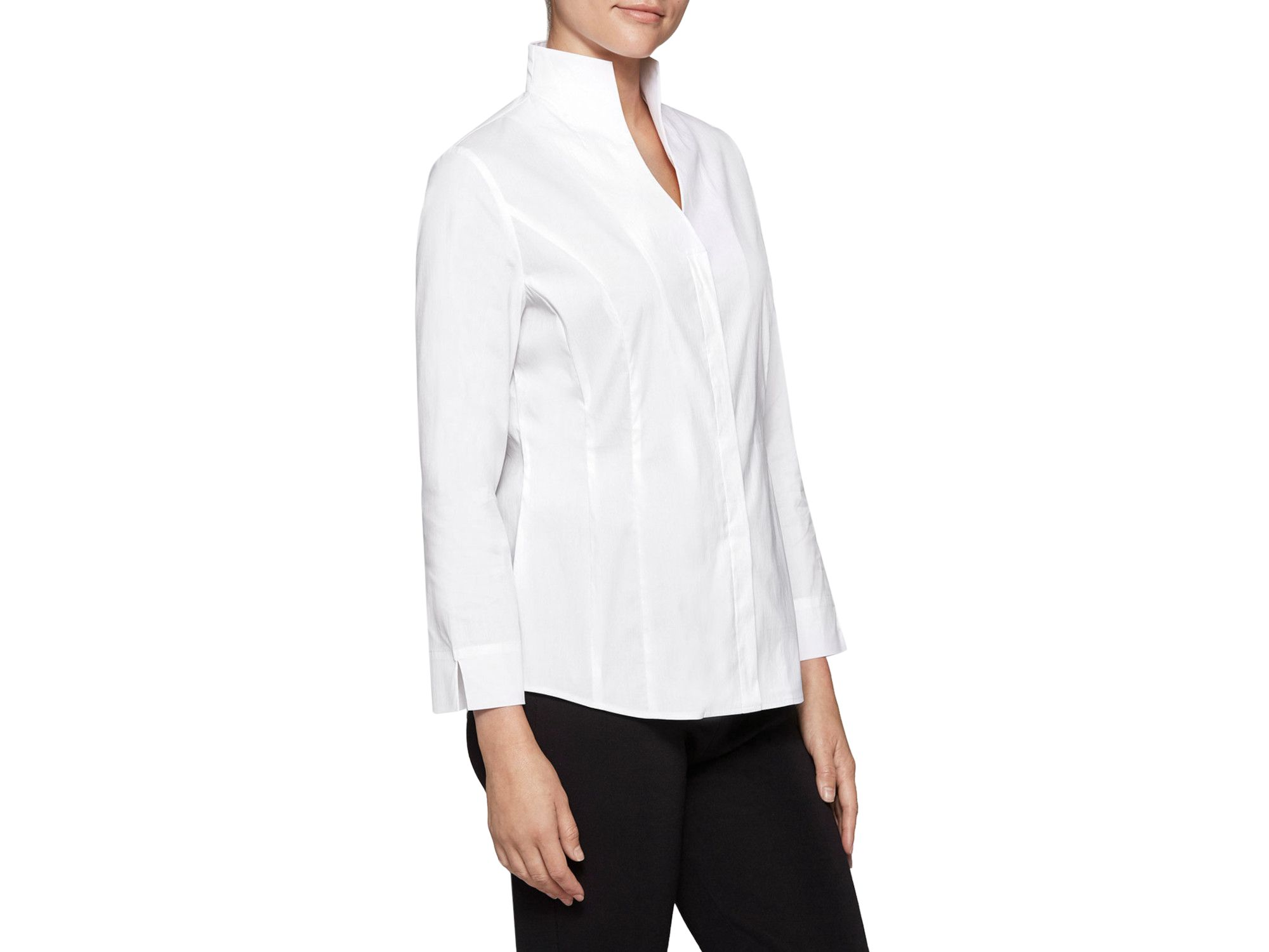 Mandarin Collar Shirt — Image 3