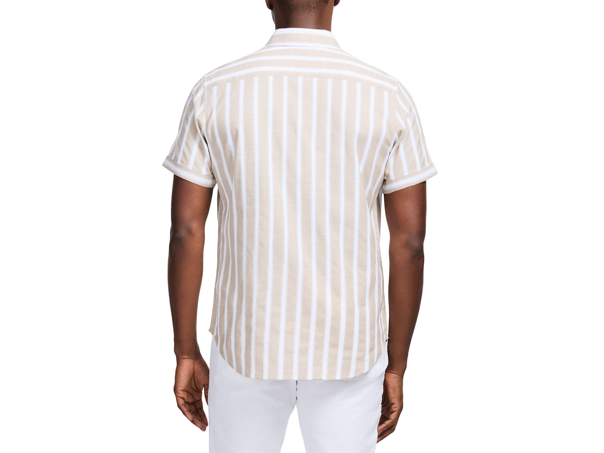 Preston Stripe Short Sleeve Woven Shirt — Image 3