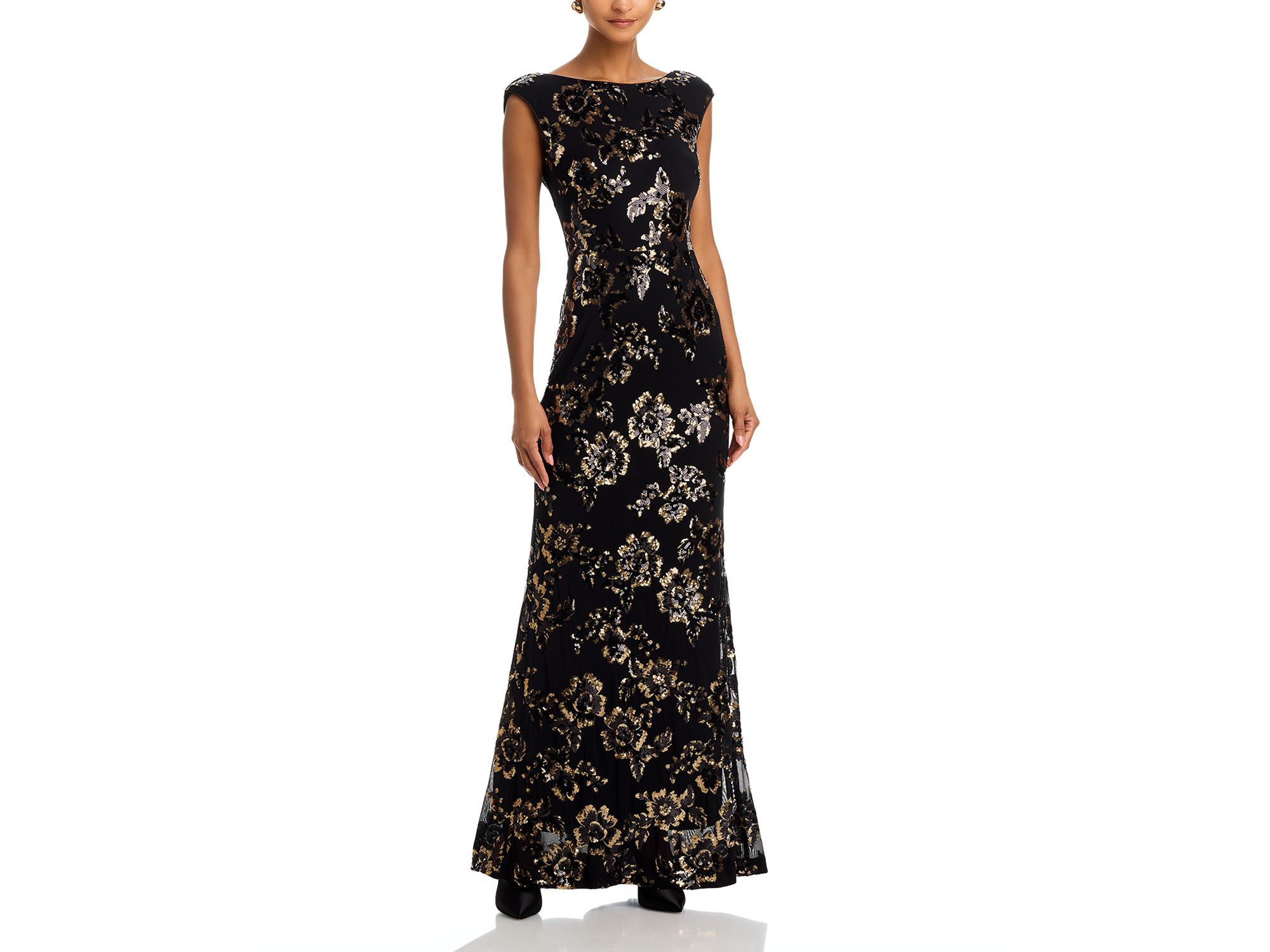 Extended Cap Sleeved Gown - Image 1