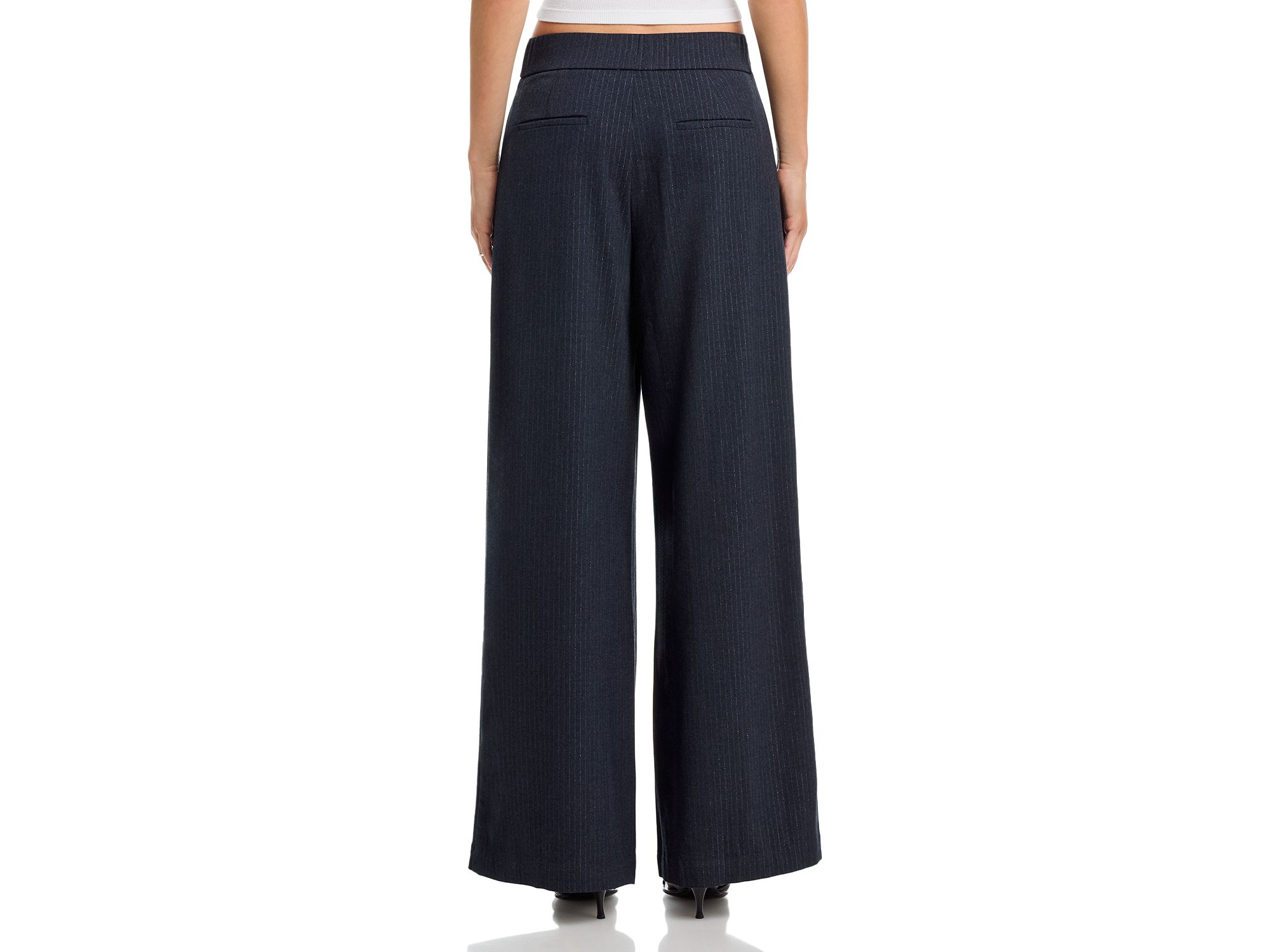 Pinstripe Rhinestone Button Vest & Pinstripe Rhinestone Button Pants - Exclusive — Image 6