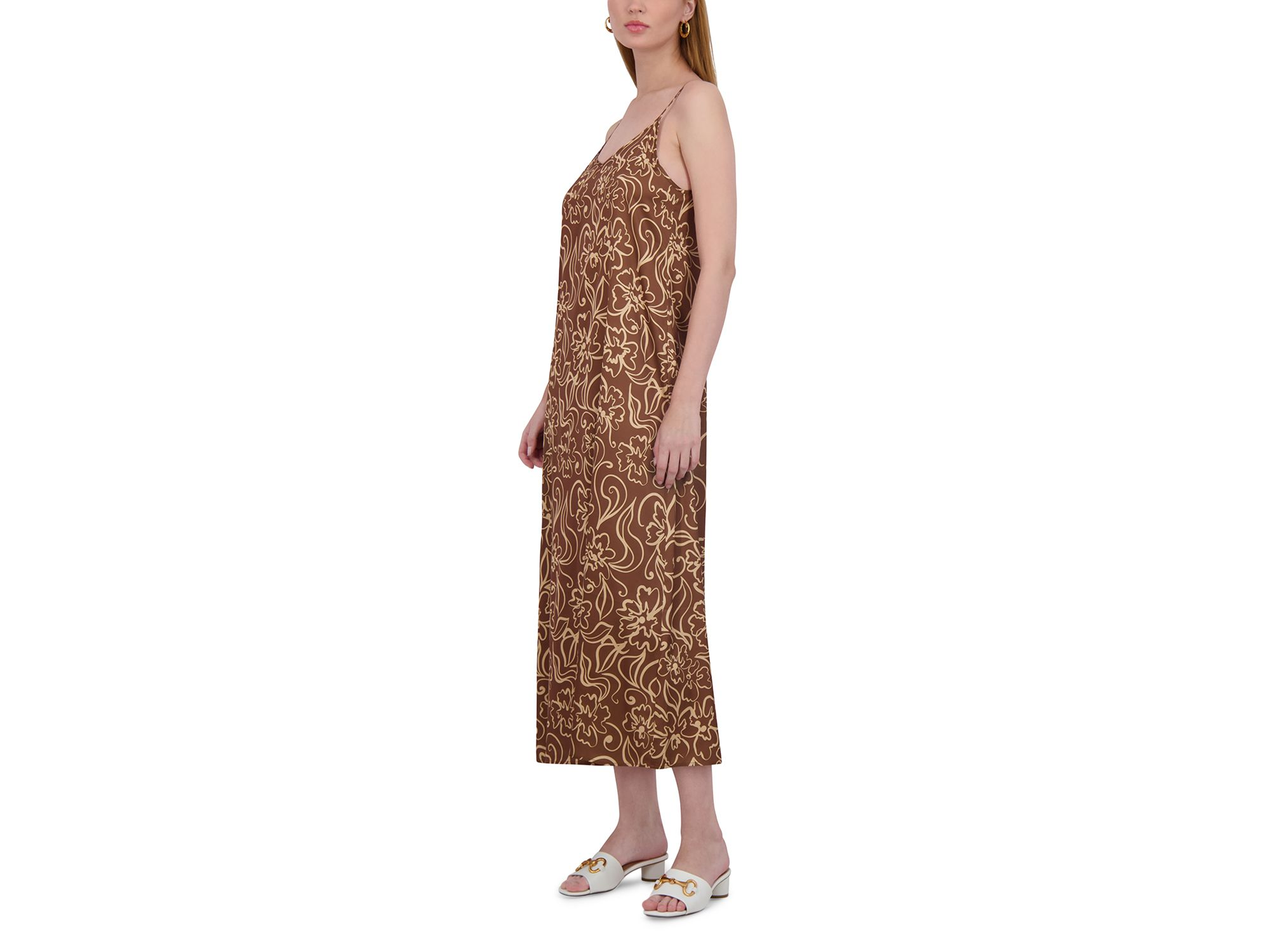 Satin Slip Dress — Image 3