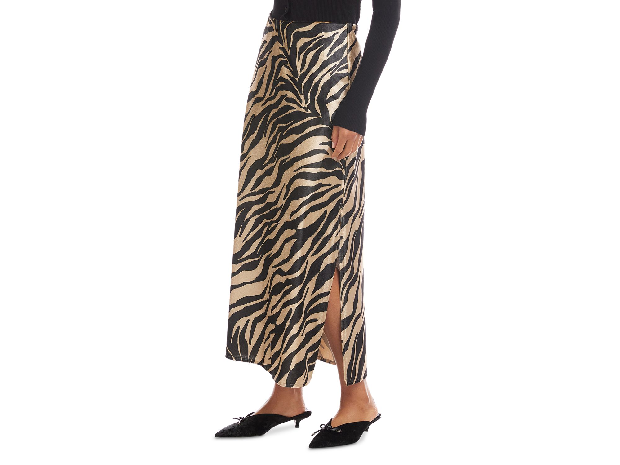 Evy Velvet Maxi Skirt — Image 6