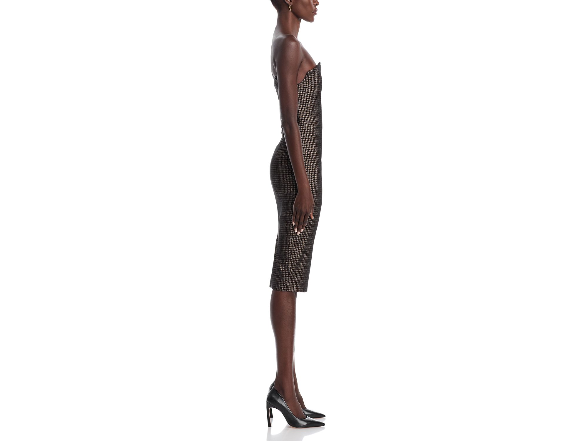 Lena Notch Neck Sheath Dress — Image 7