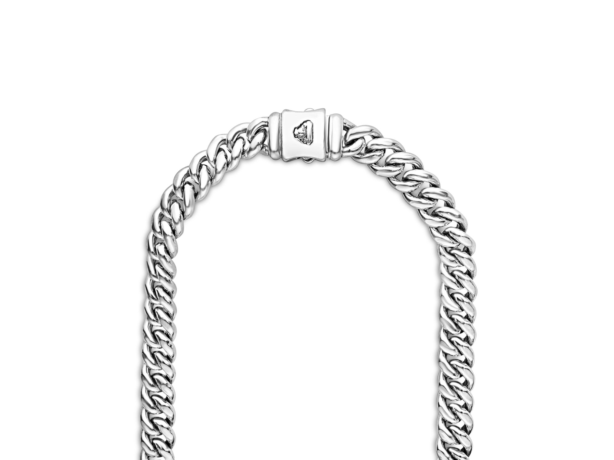 Men's Sterling Anthem Curb Link Chain Necklace - Exclusive — Image 3