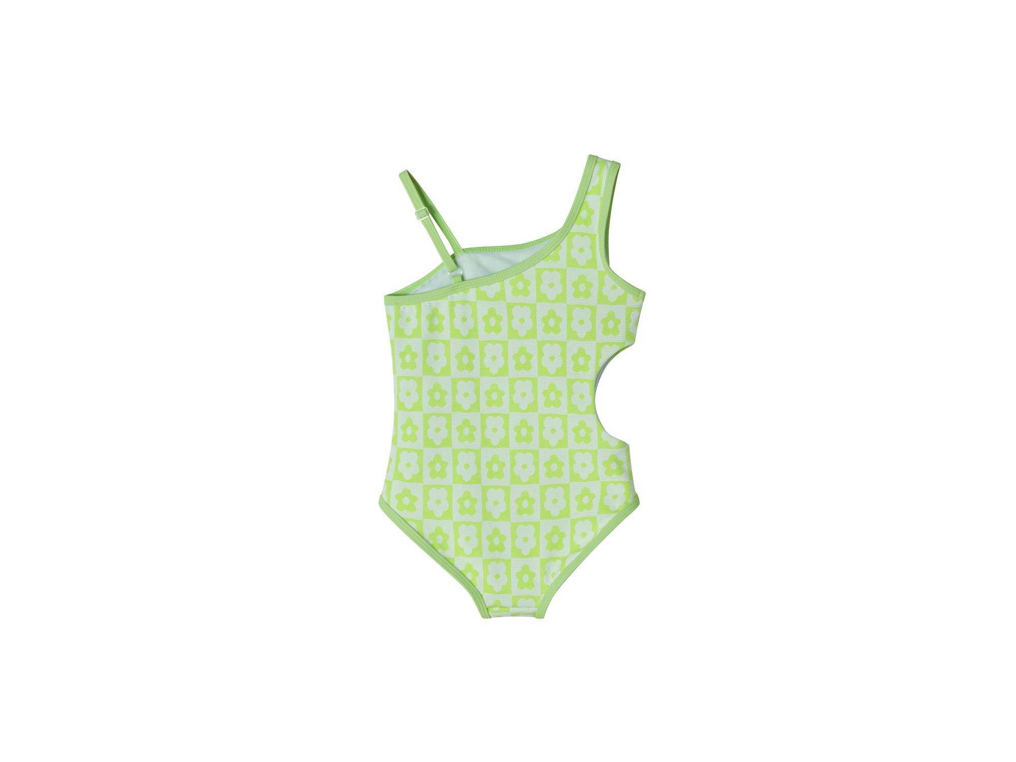 Girls' Floral One-Piece Swimsuit - Little Kid — Image 3