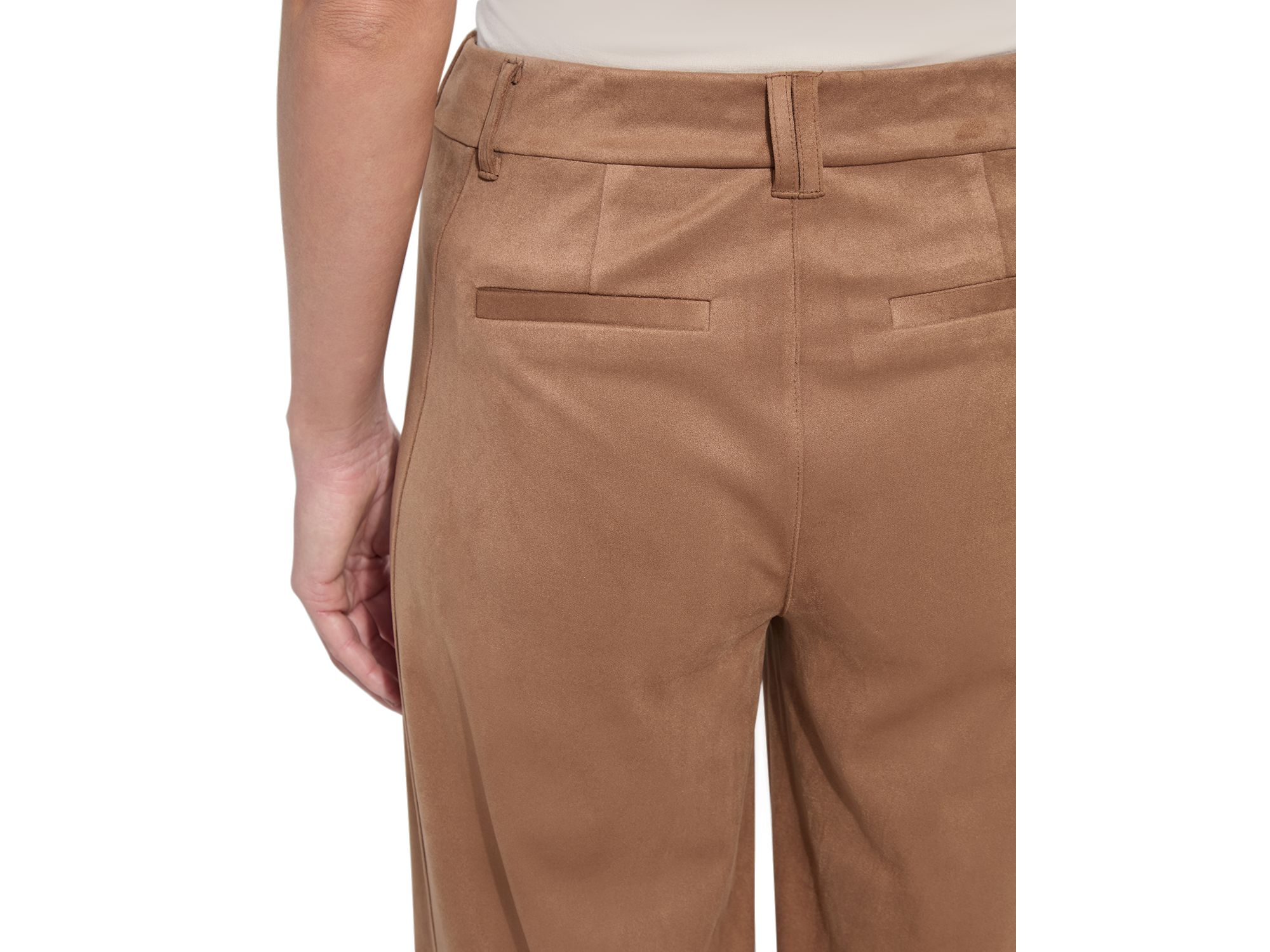 Vionette Faux Suede Pants — Image 3