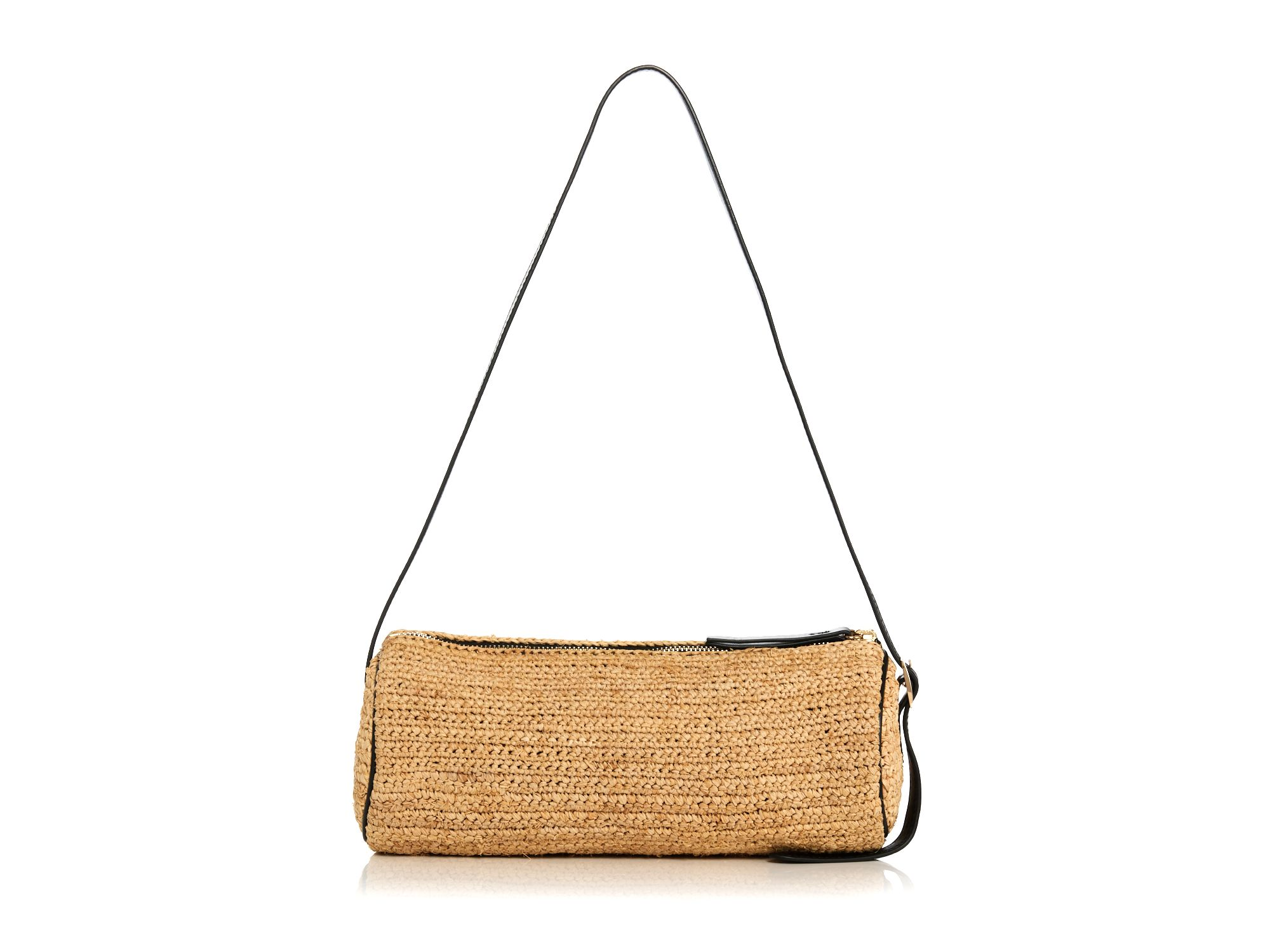 Raffia Barrel Bag - Exclusive — Image 4