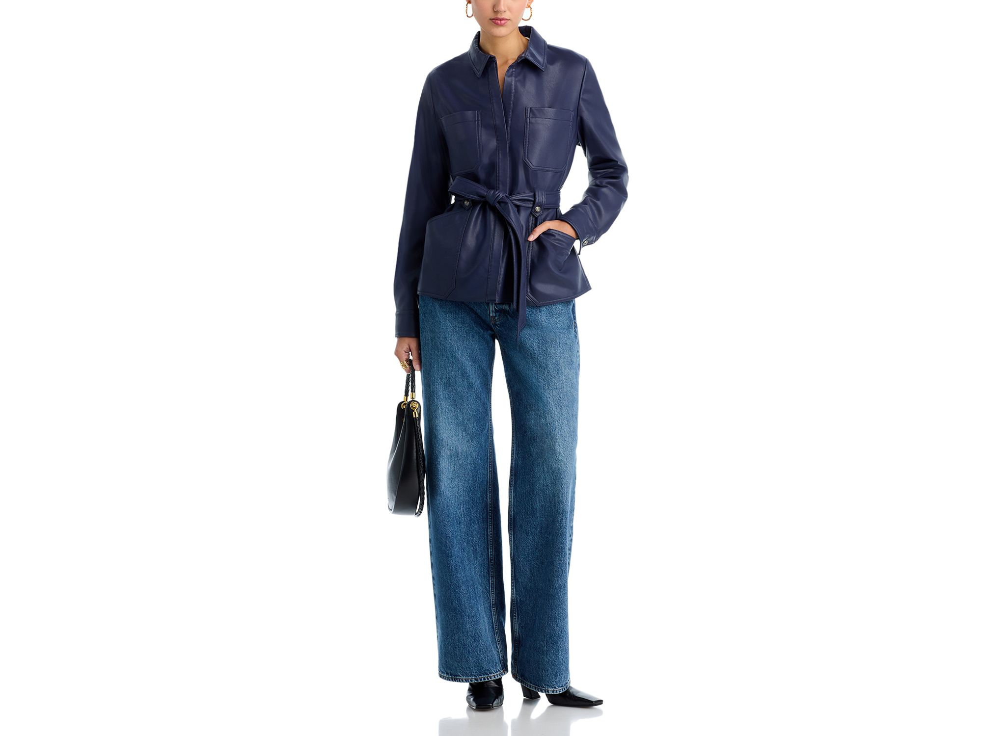 Rowan Faux Leather Jacket — Image 5