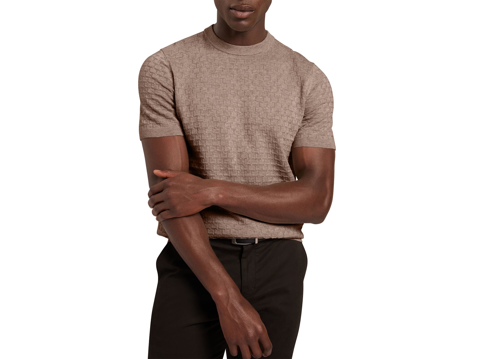 Ingvi Short Sleeve Cotton Wool Tee