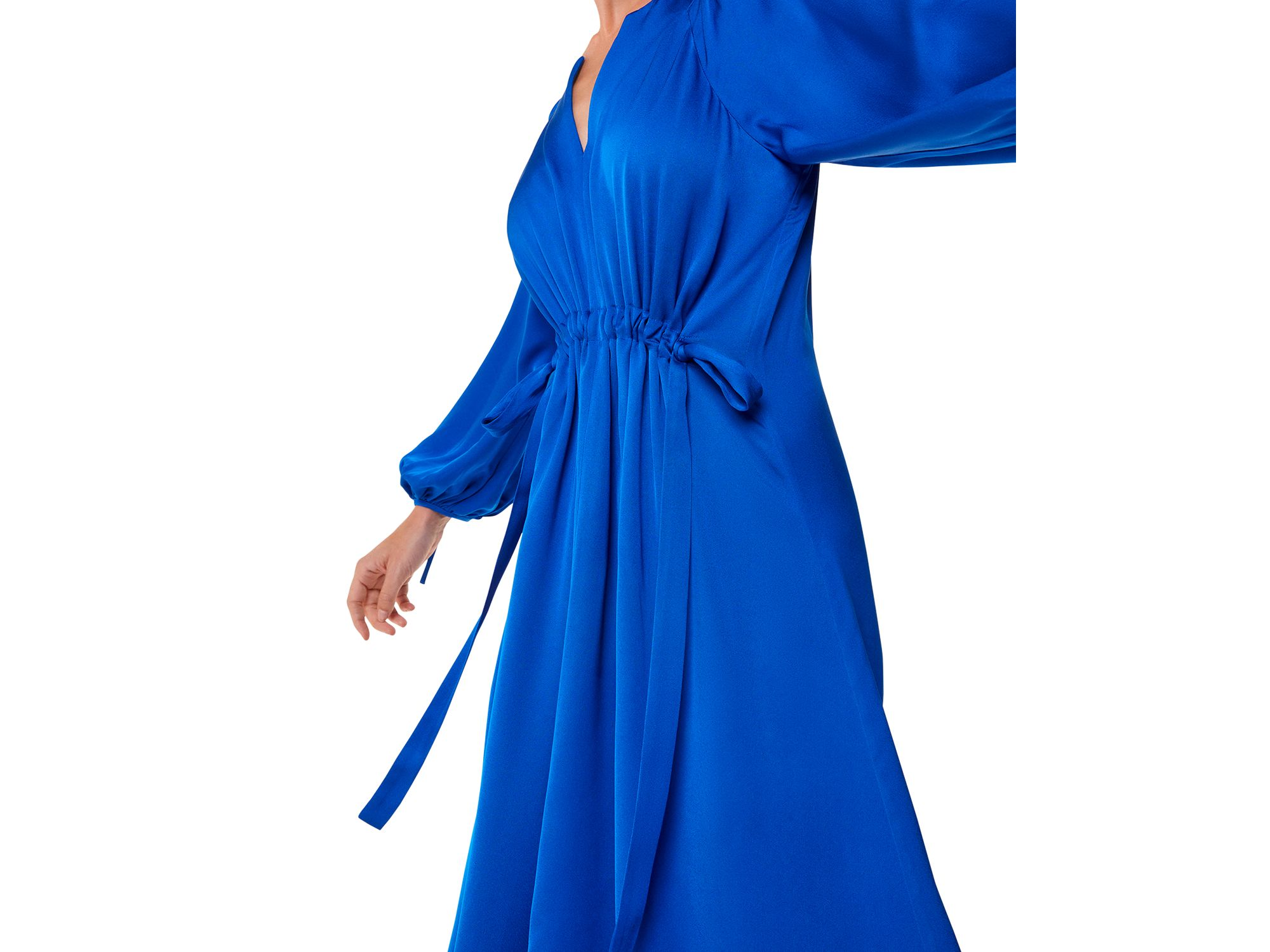 Molly Satin Midi Dress — Image 5