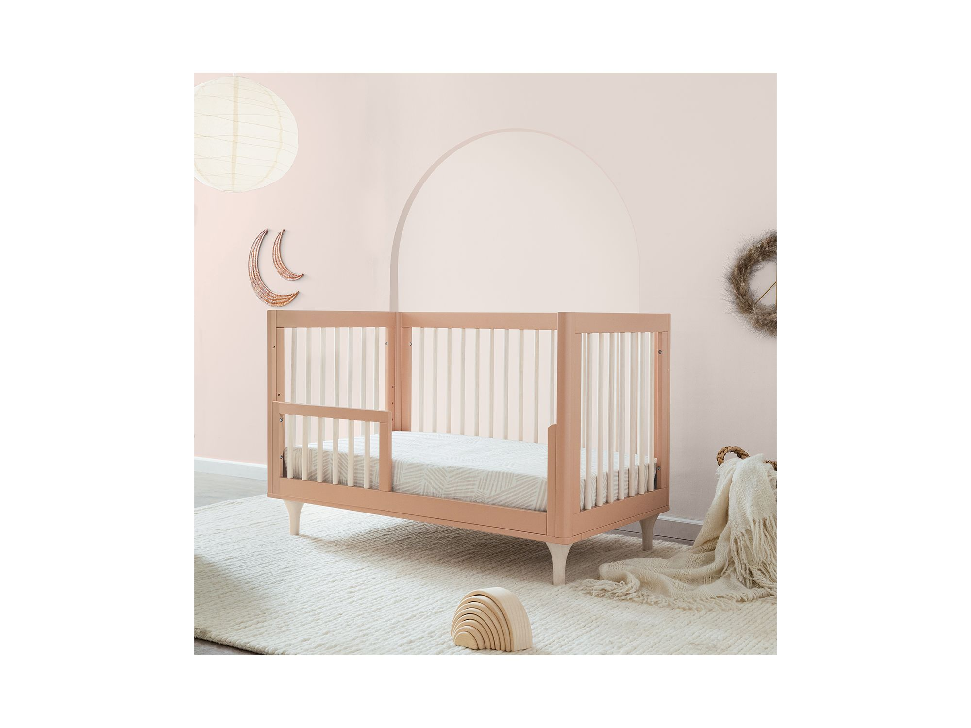 Lolly 3-in-1 Convertible Crib with Toddler Bed Conversion Kit — Image 6