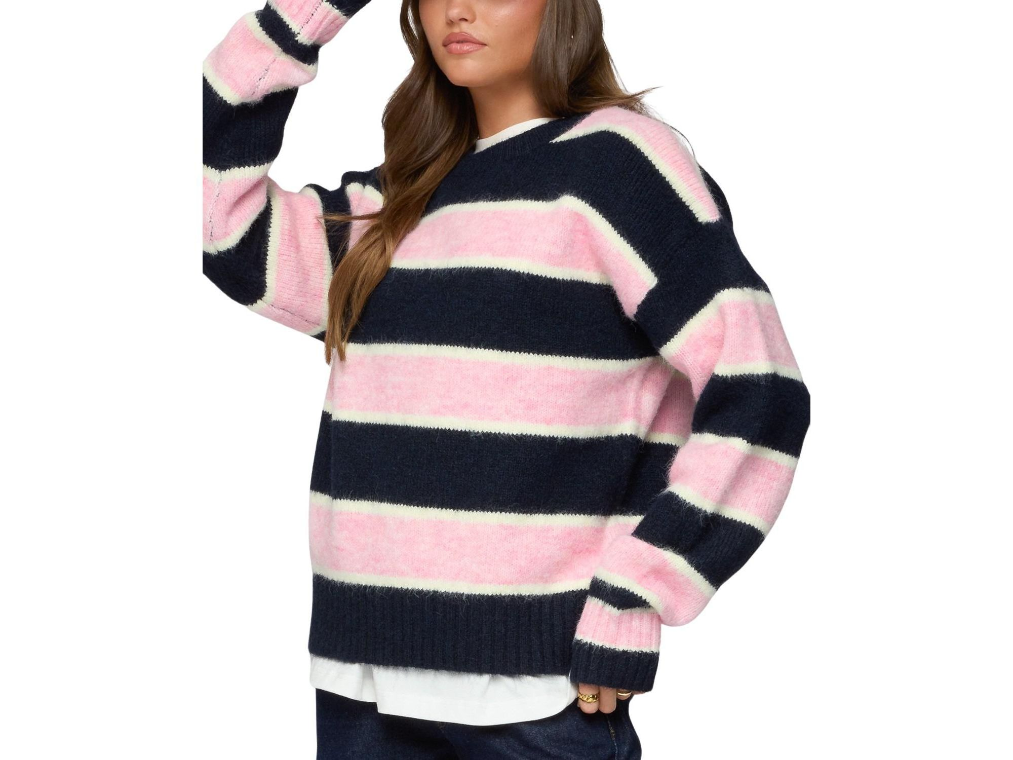Conrad Striped Knit Sweater — Image 3