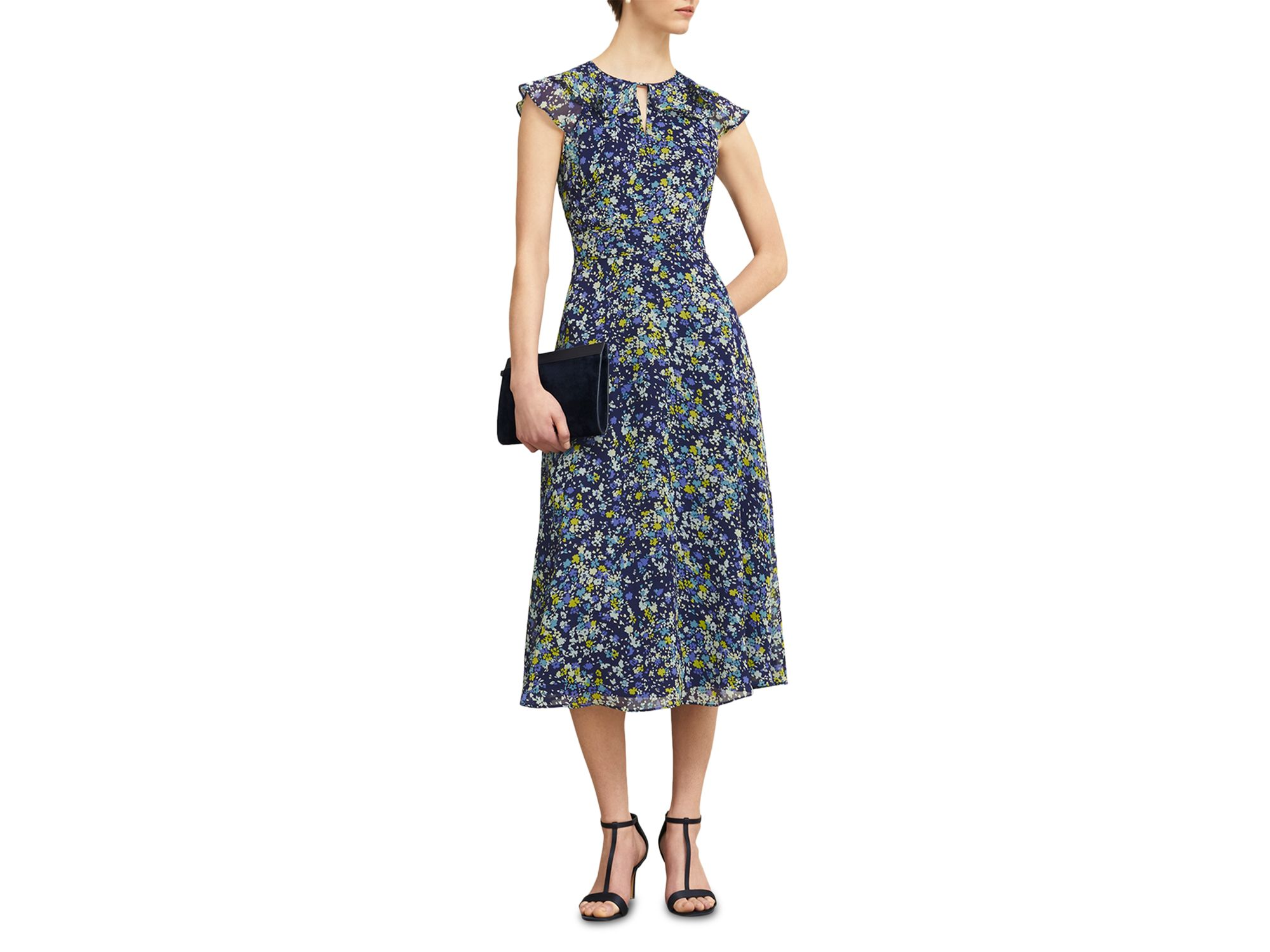 Dawn Ditsy Floral Print Dress — Image 9
