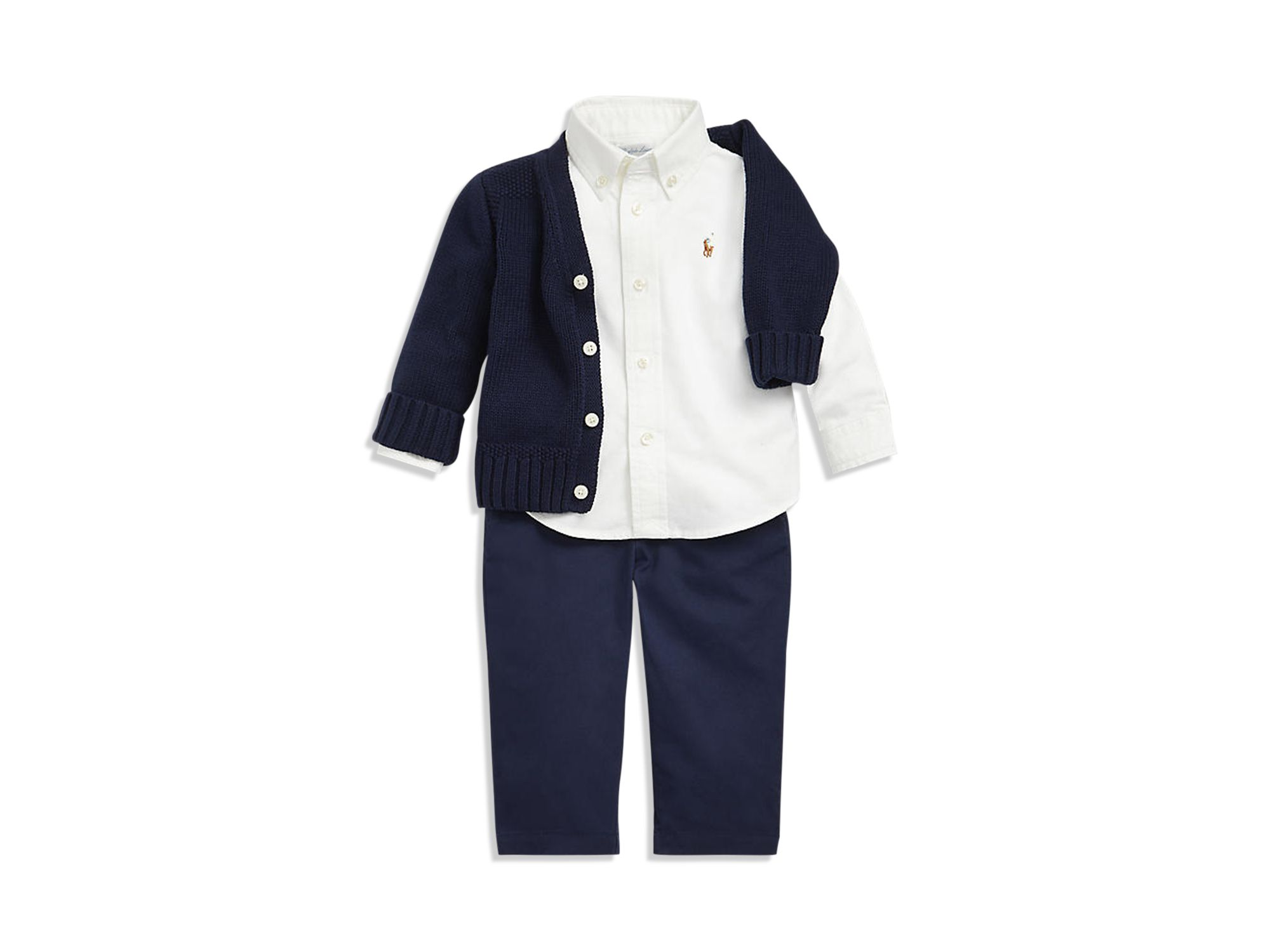 Boys' Combed Cotton Sweater - Baby — Image 7
