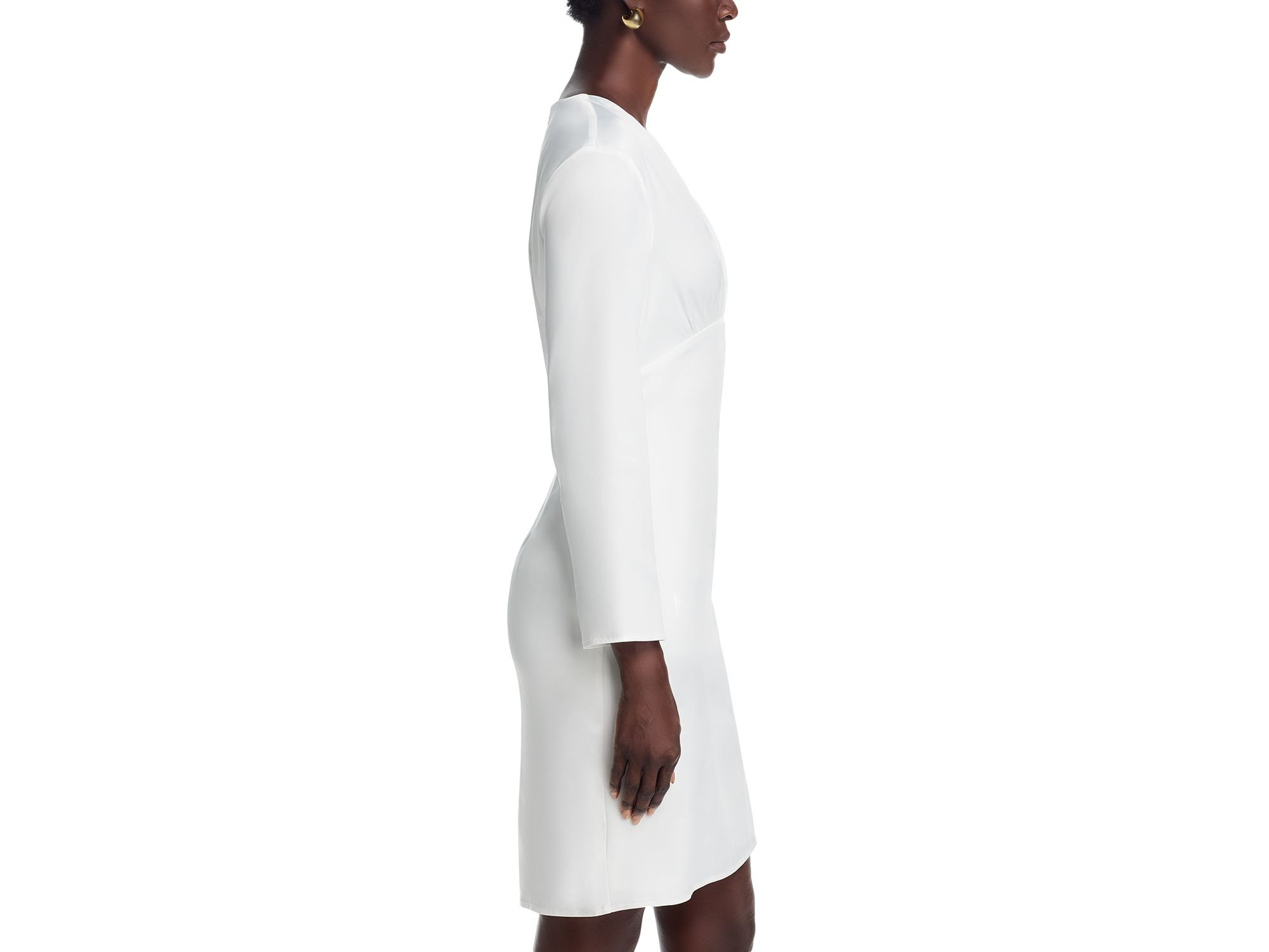 Long Sleeve Empire Waist Dress — Image 5