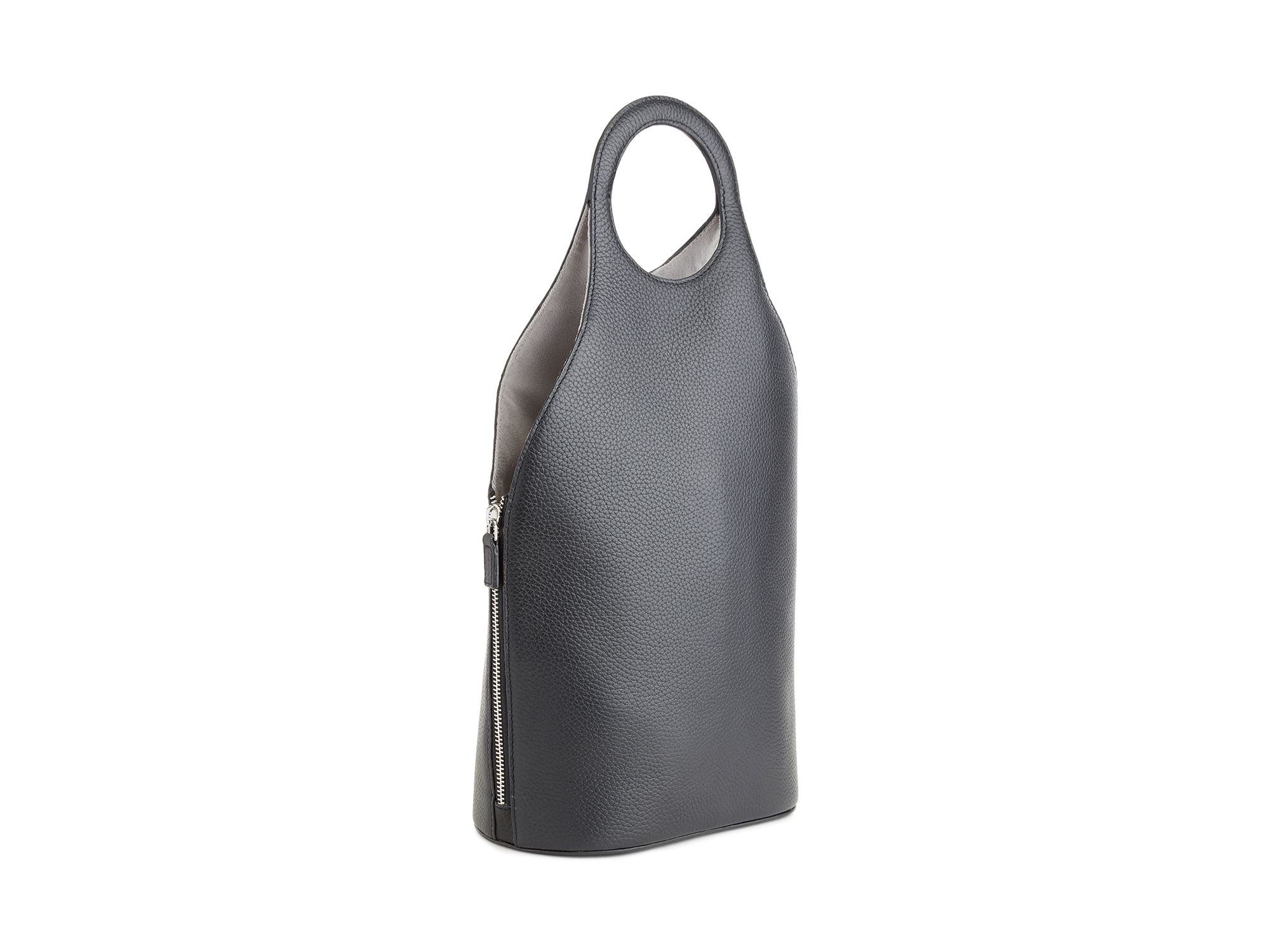 Leather Wine Tote — Image 3
