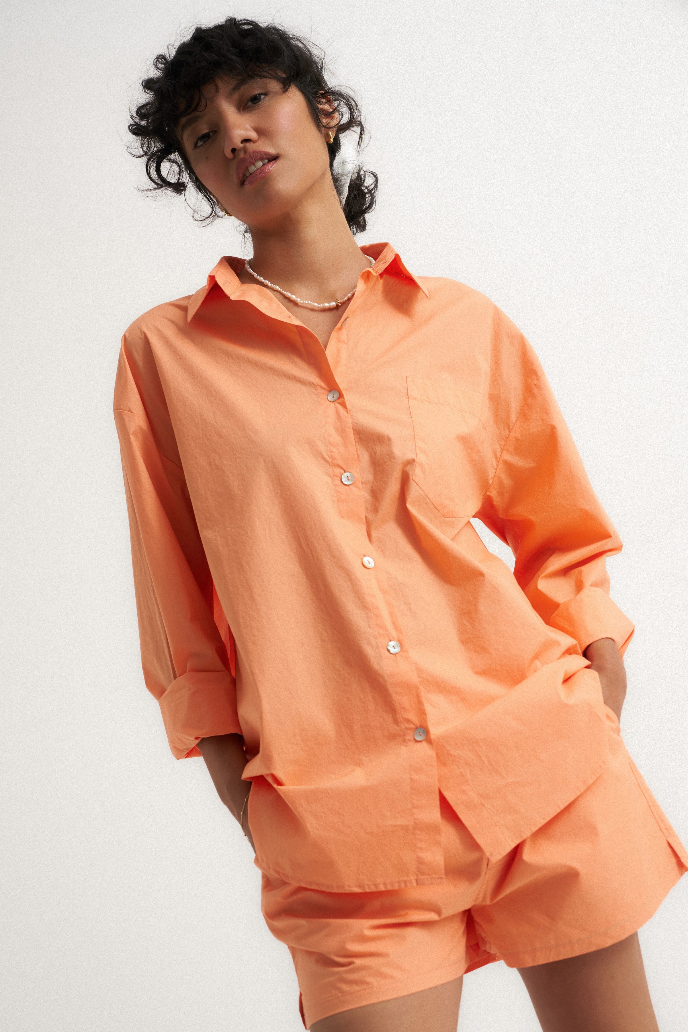 The Poplin Button Down