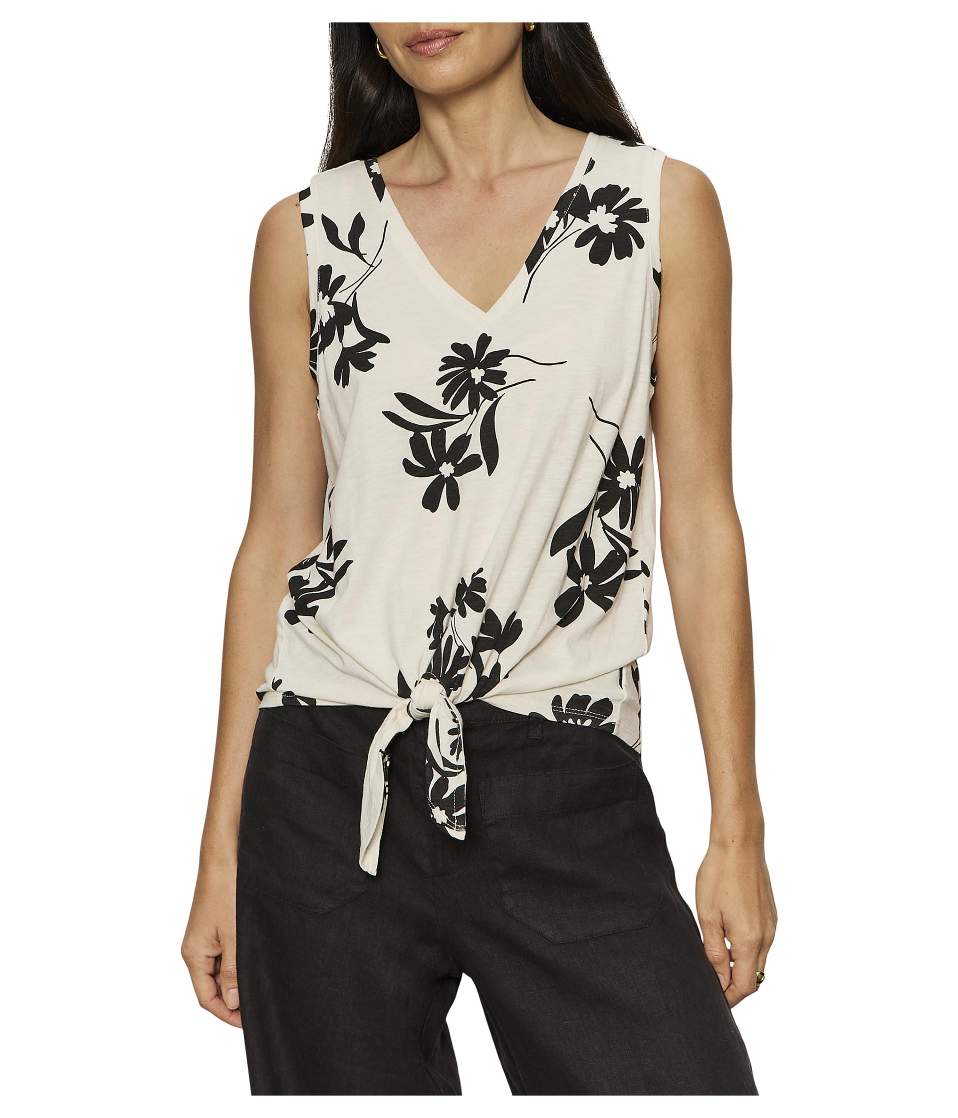 V-Neck Tie Tank