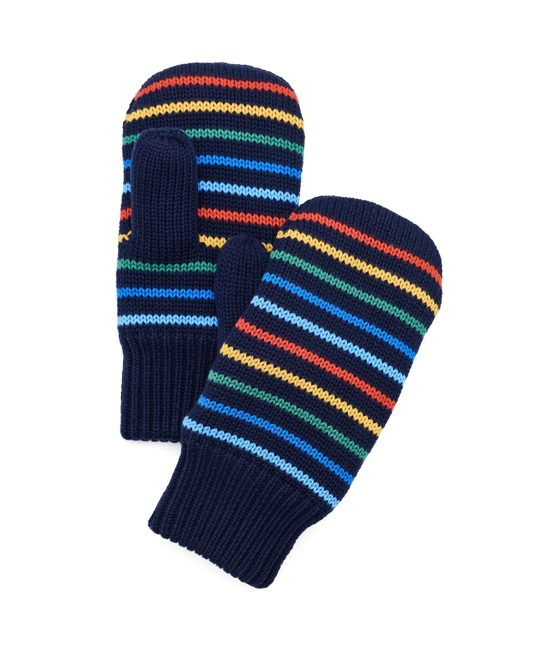 Fleece-Lined Rainbow Stripe Mittens (Little Kid/Big Kid)